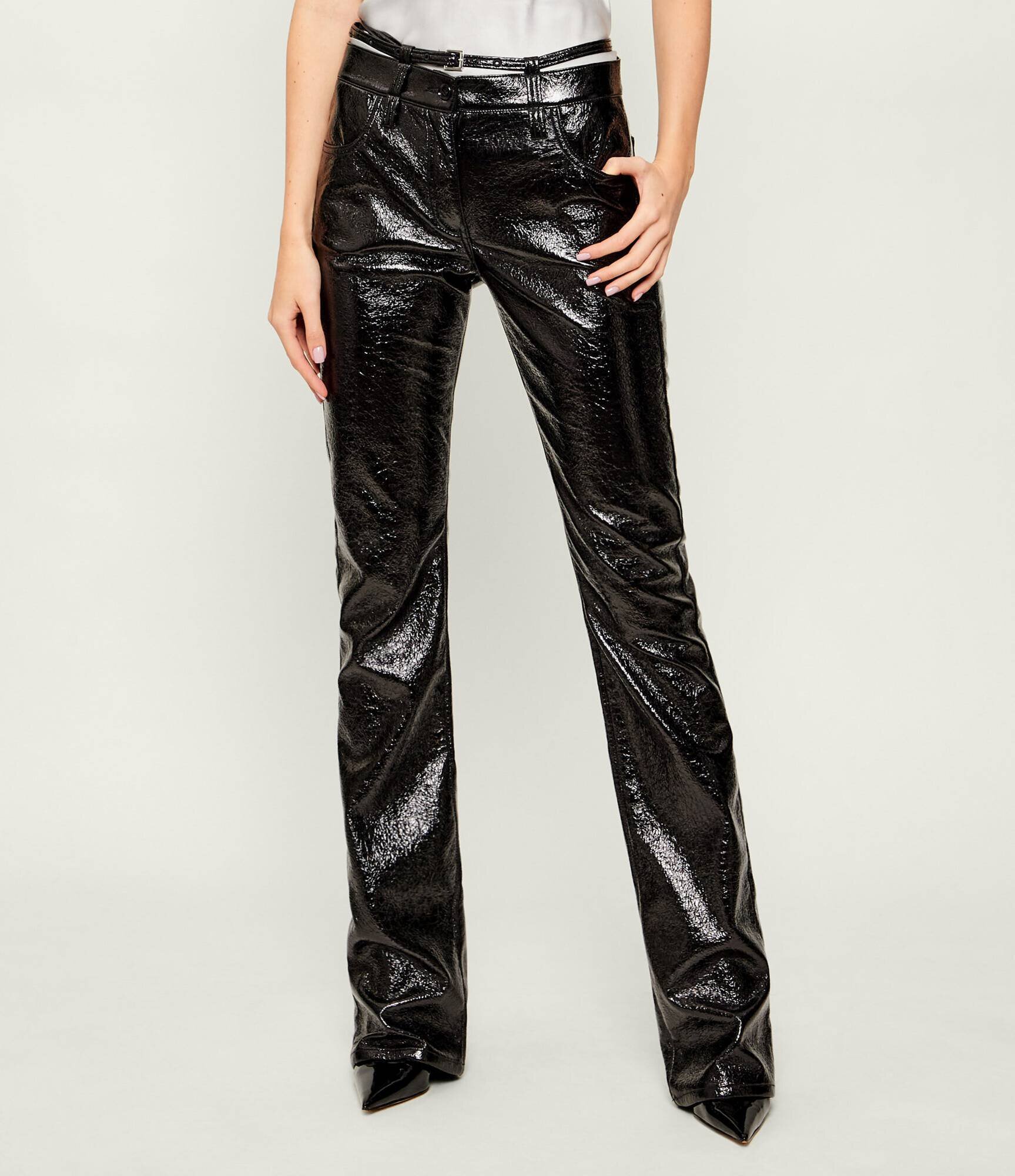 Pinko Pantaloni cu cordon Rocio | flare fit