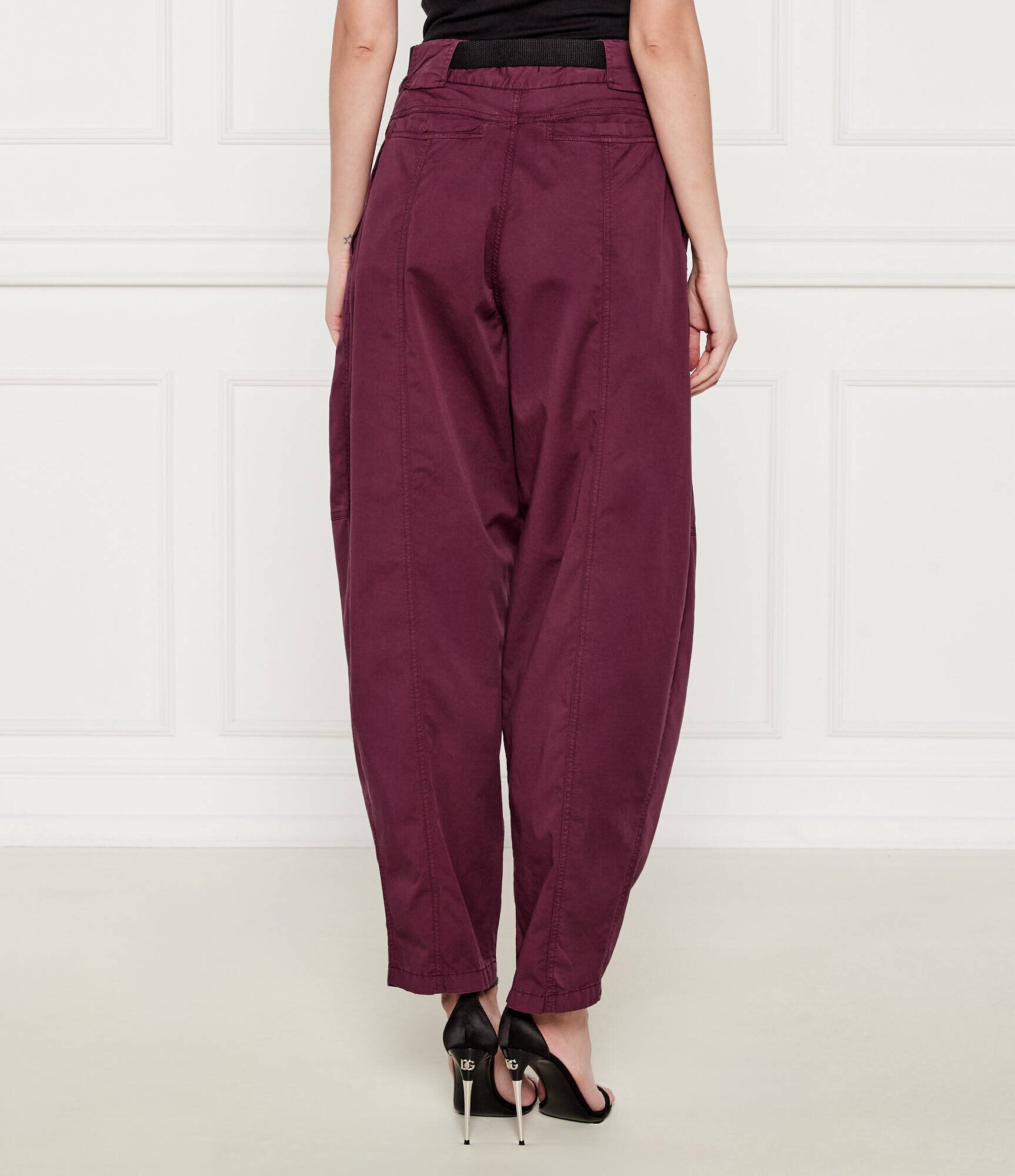 Pinko Pantaloni cu cordon Yann | Tapered fit