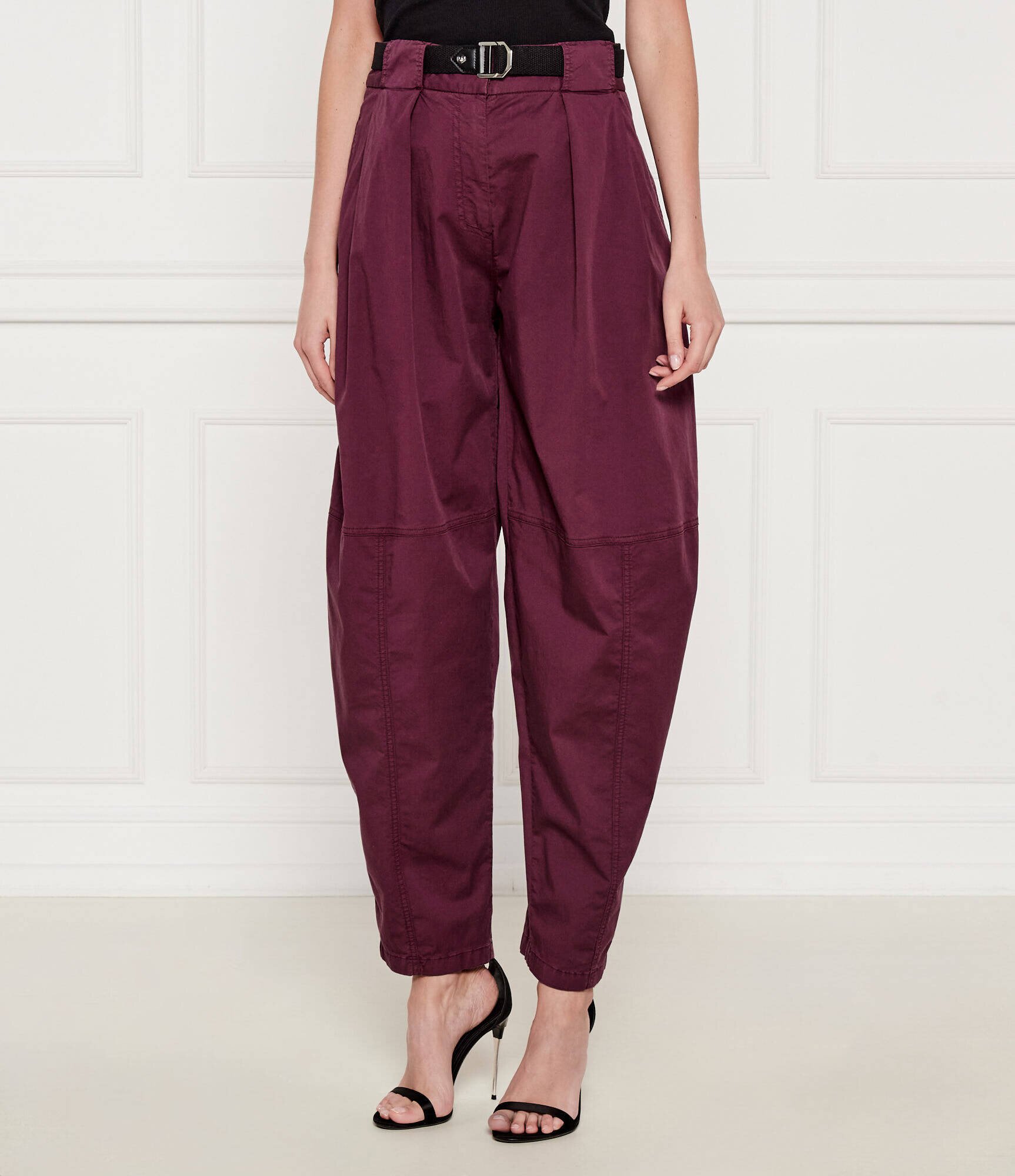 Pinko Pantaloni cu cordon Yann | Tapered fit