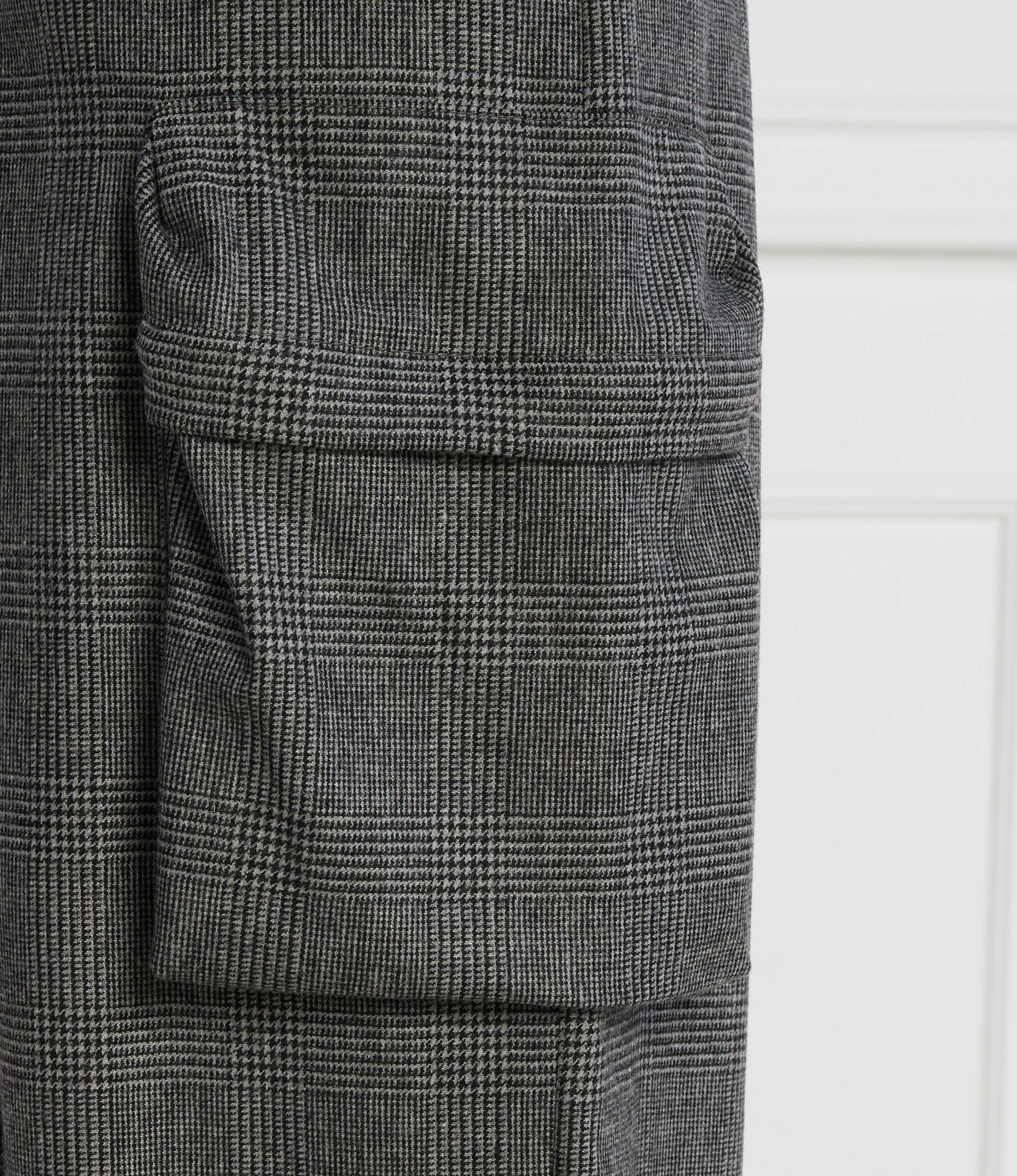 Pinko Pantaloni | flare fit cu adaos de lână