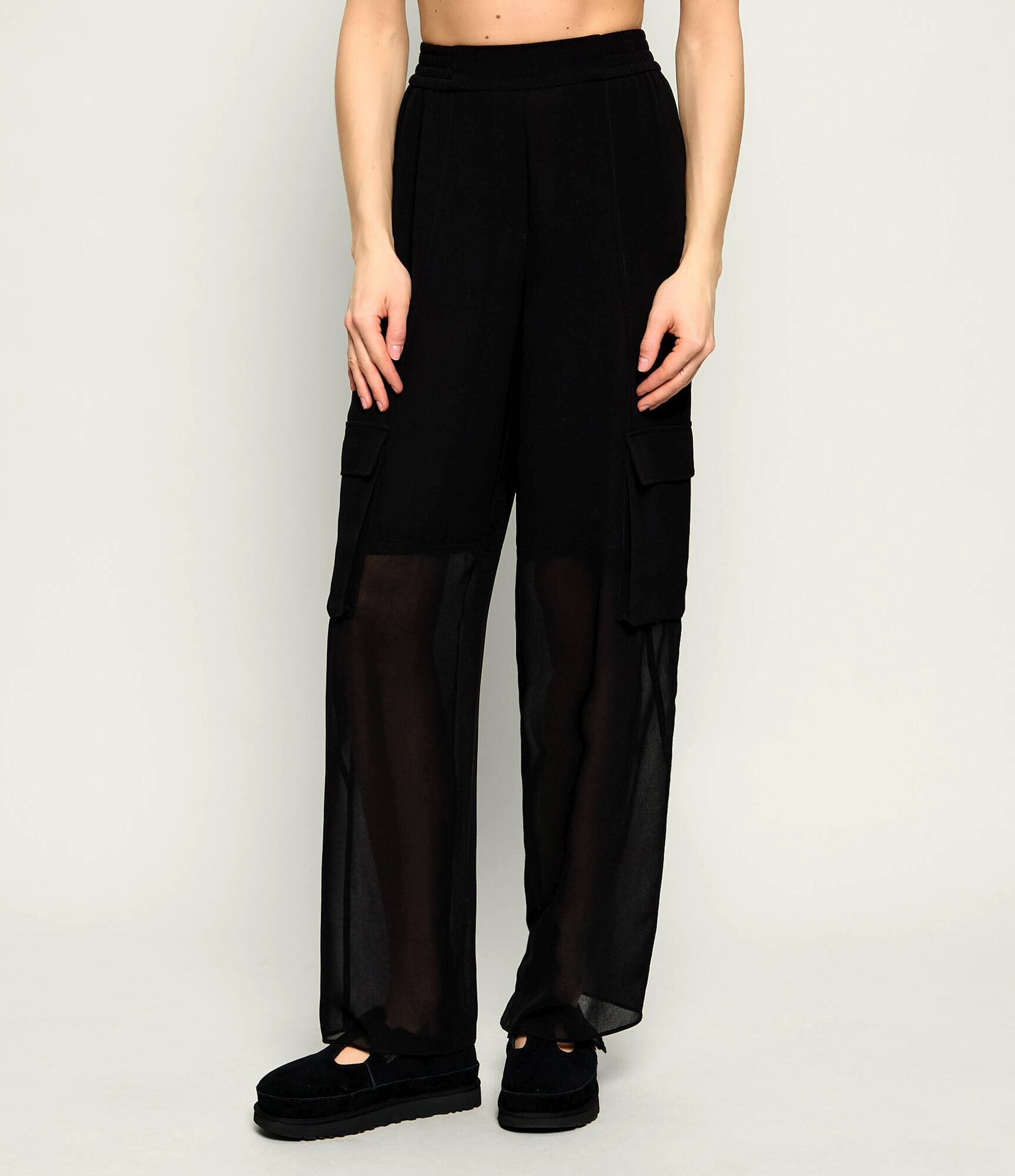 Pinko Pantaloni Georgette | Loose fit
