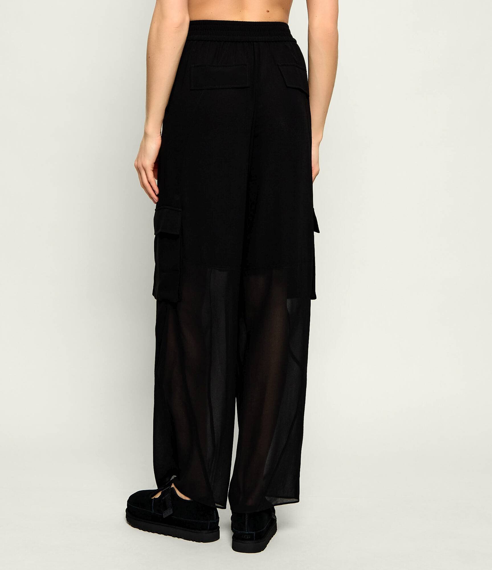 Pinko Pantaloni Georgette | Loose fit