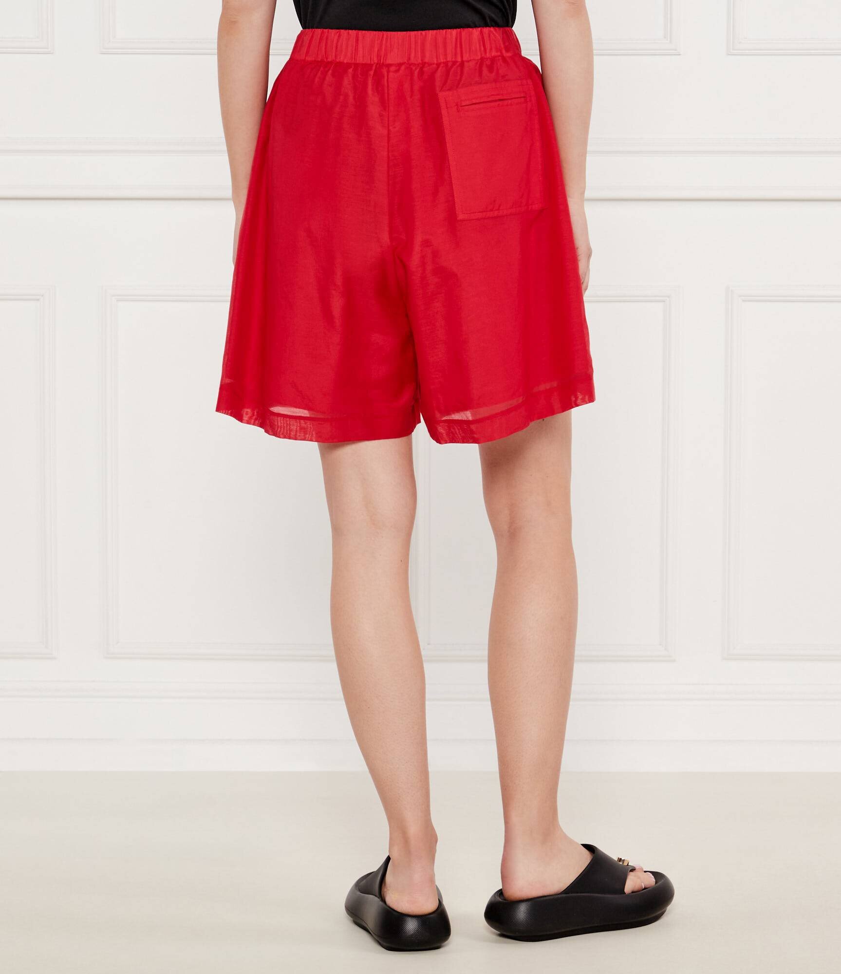 Pinko Pantaloni scurți LEWIS | Relaxed fit cu adaos de mătase