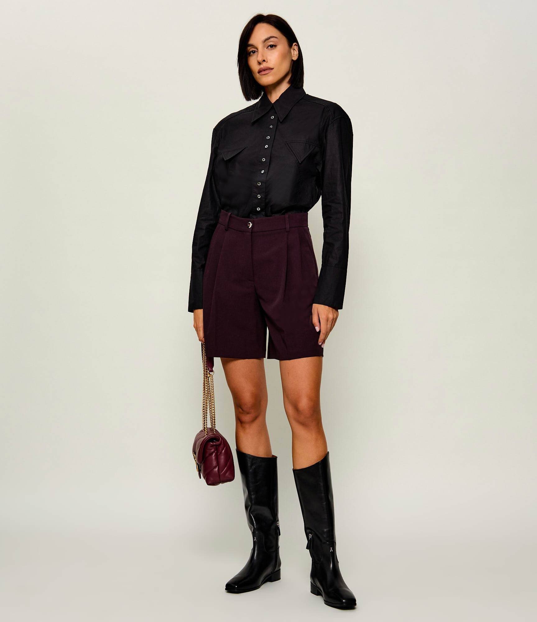 Pinko Pantaloni scurți Shetana | Relaxed fit