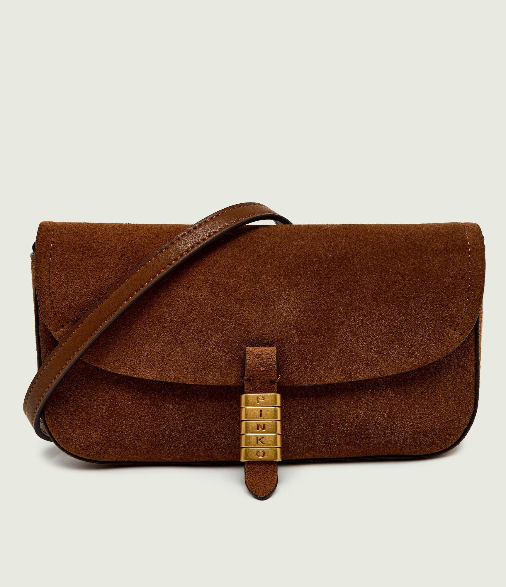 Pinko Poșetă plic SADDLE | piele întoarsă