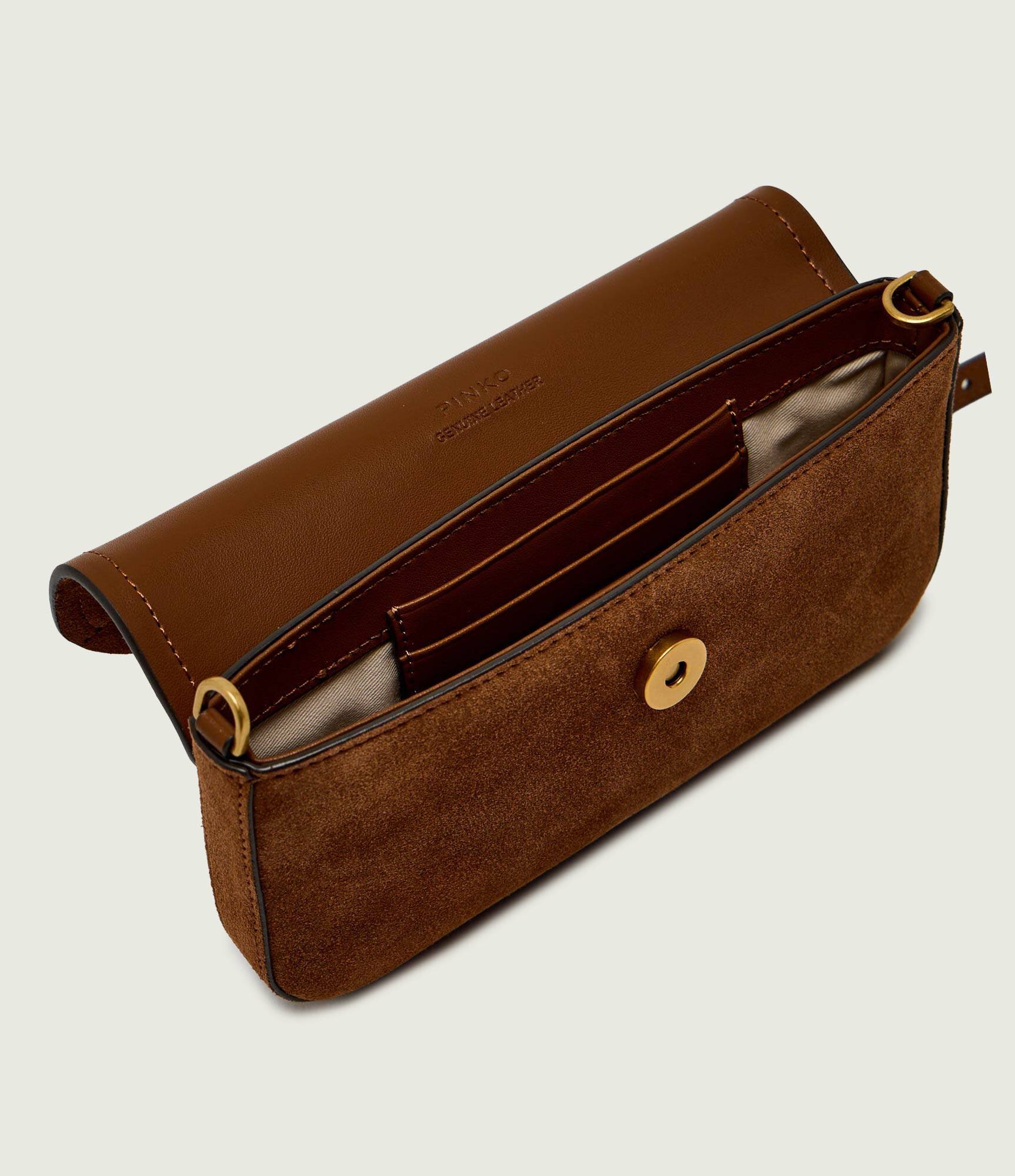Pinko Poșetă plic SADDLE | piele întoarsă