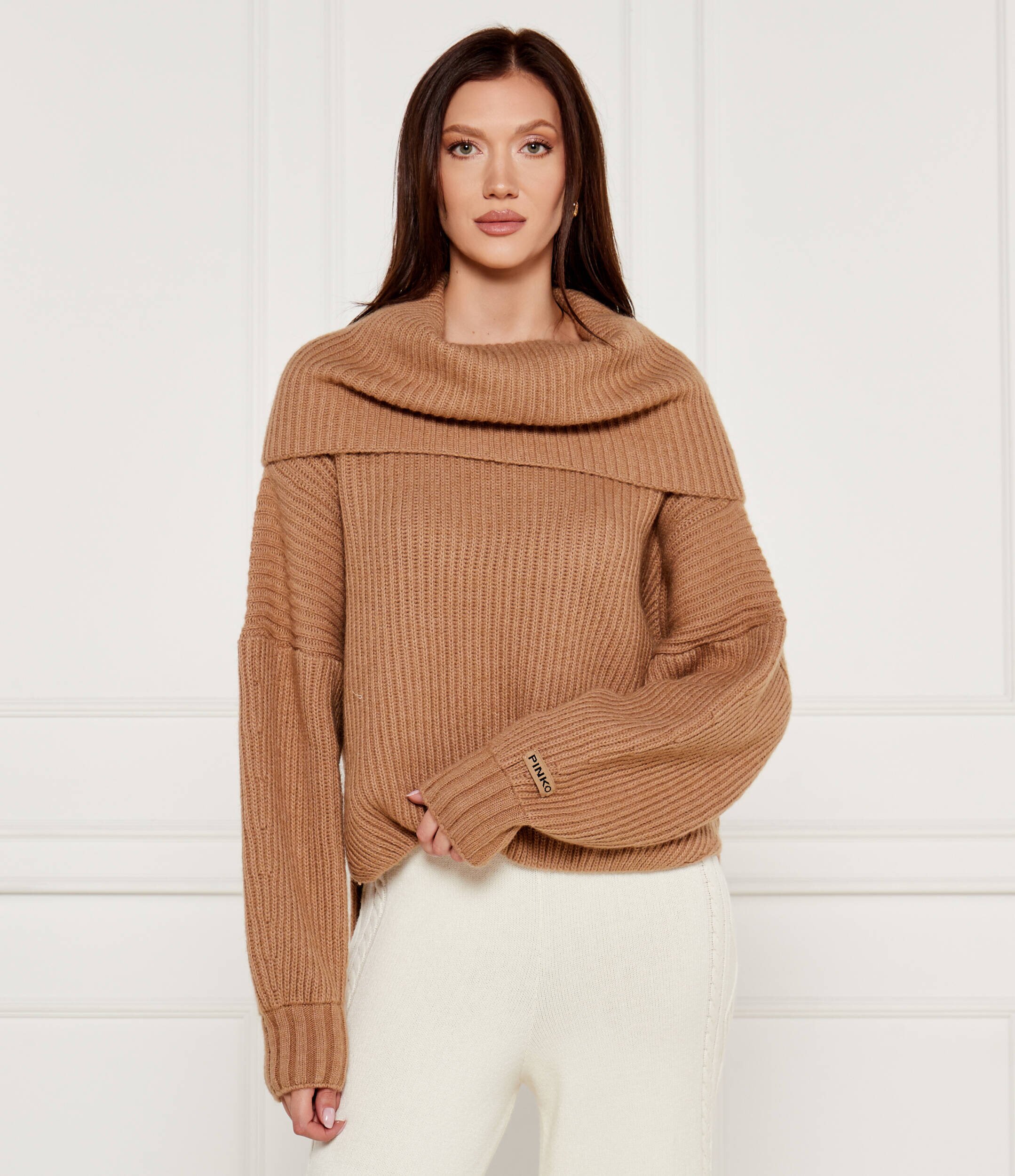 Pinko Pulover | Regular Fit cu adaos de lână