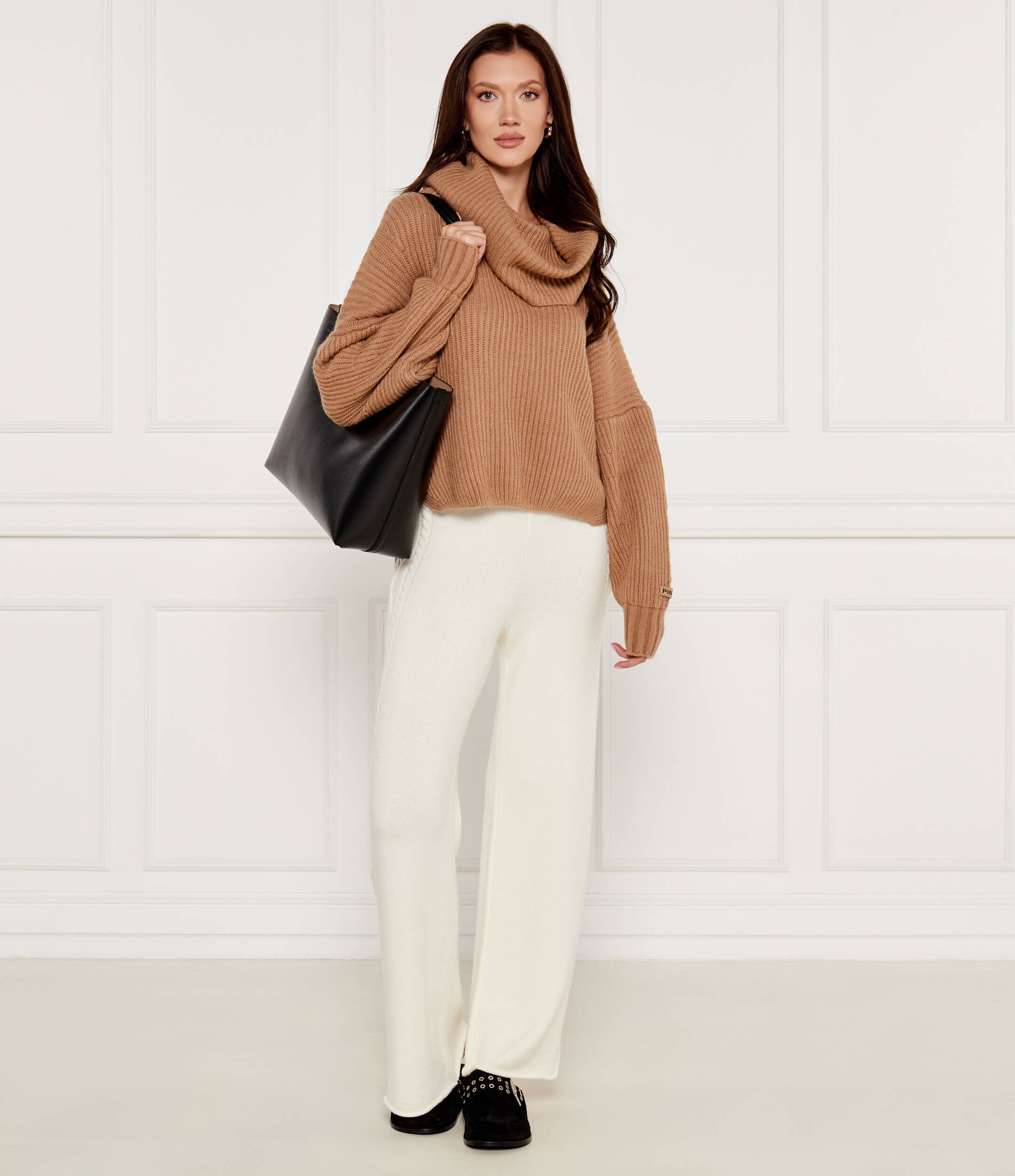 Pinko Pulover | Regular Fit cu adaos de lână