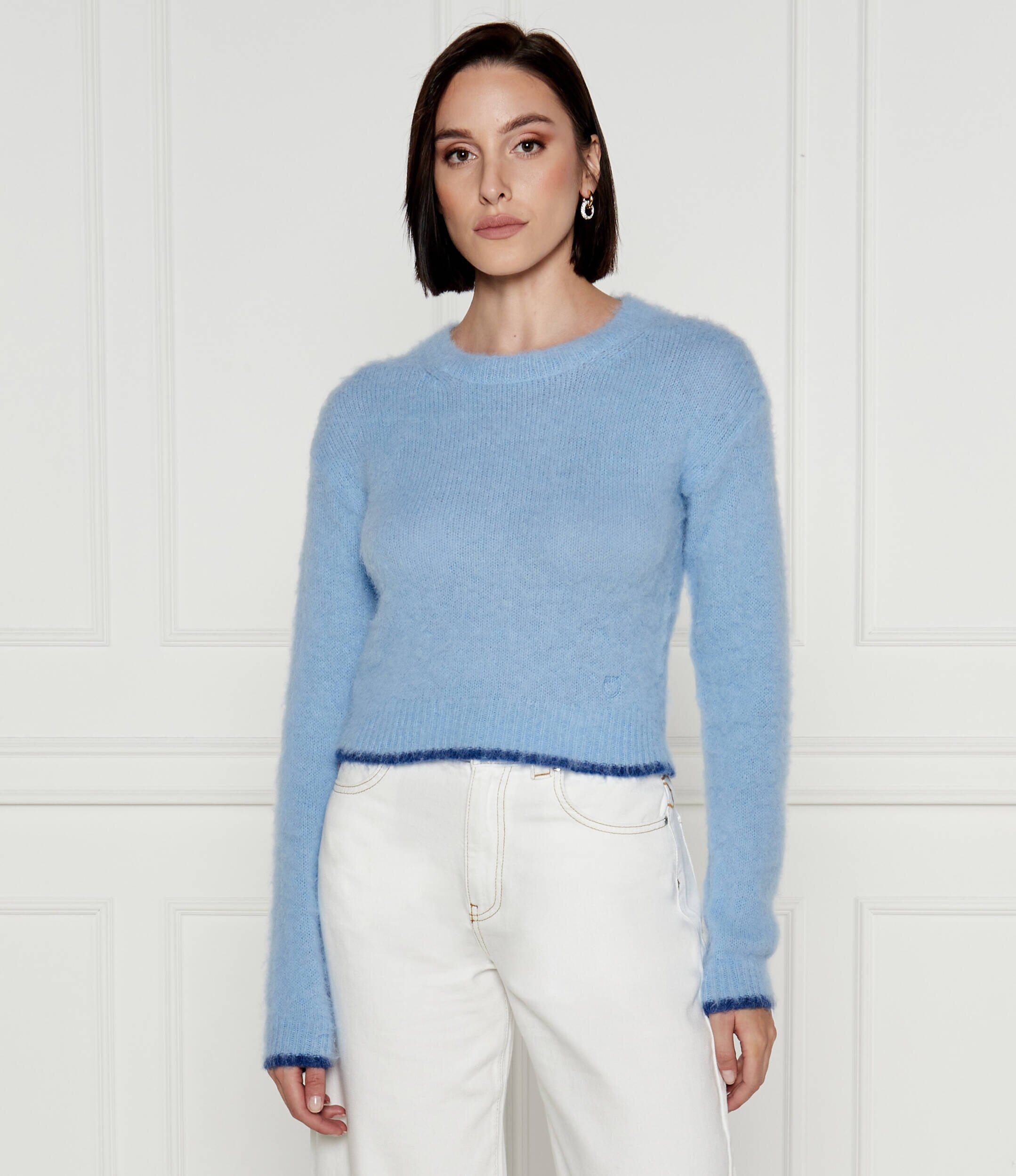 Pinko Pulover | Regular Fit cu adaos de lână