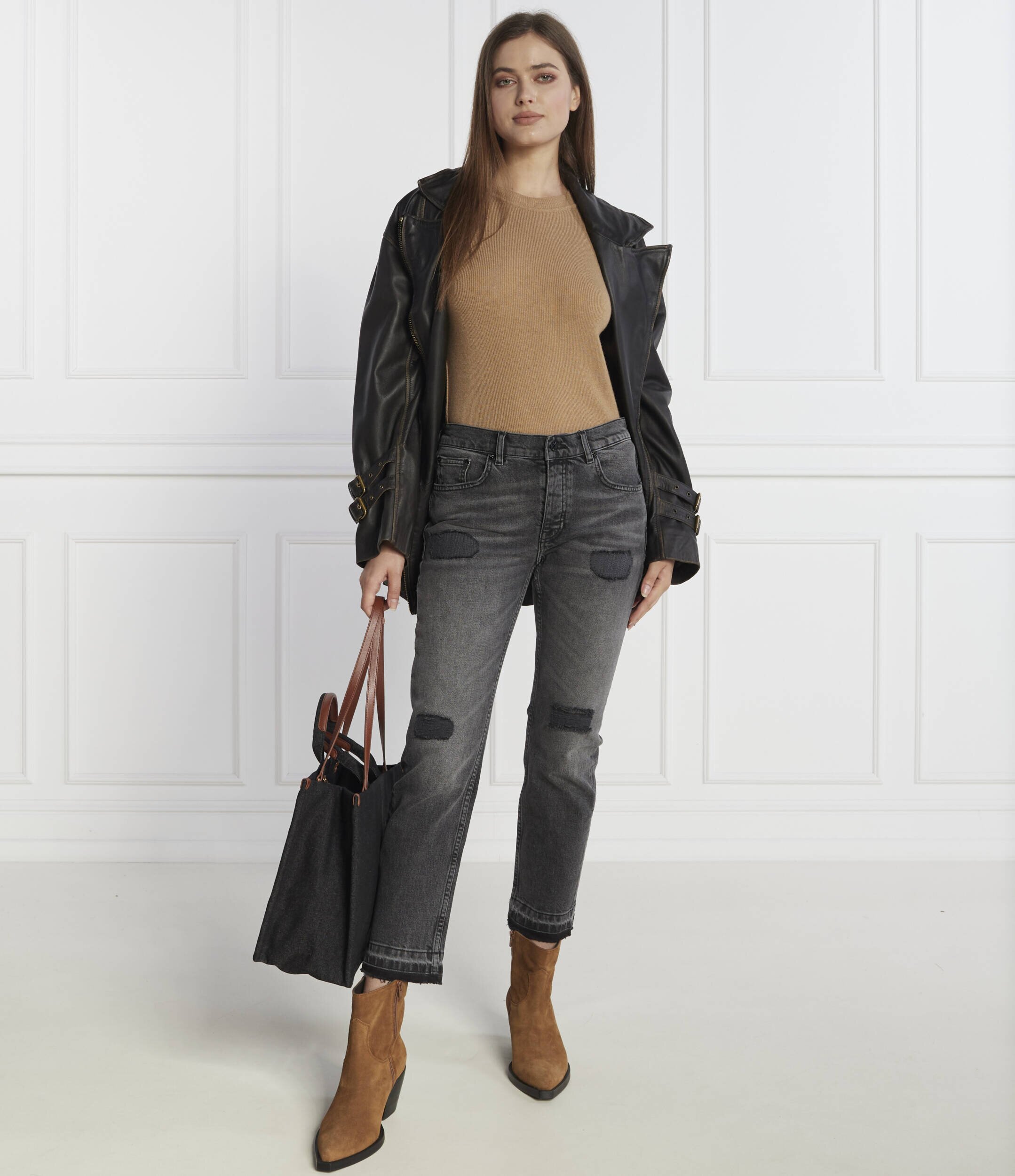 Pinko Pulover | Regular Fit cu adaos de lână și cașmir