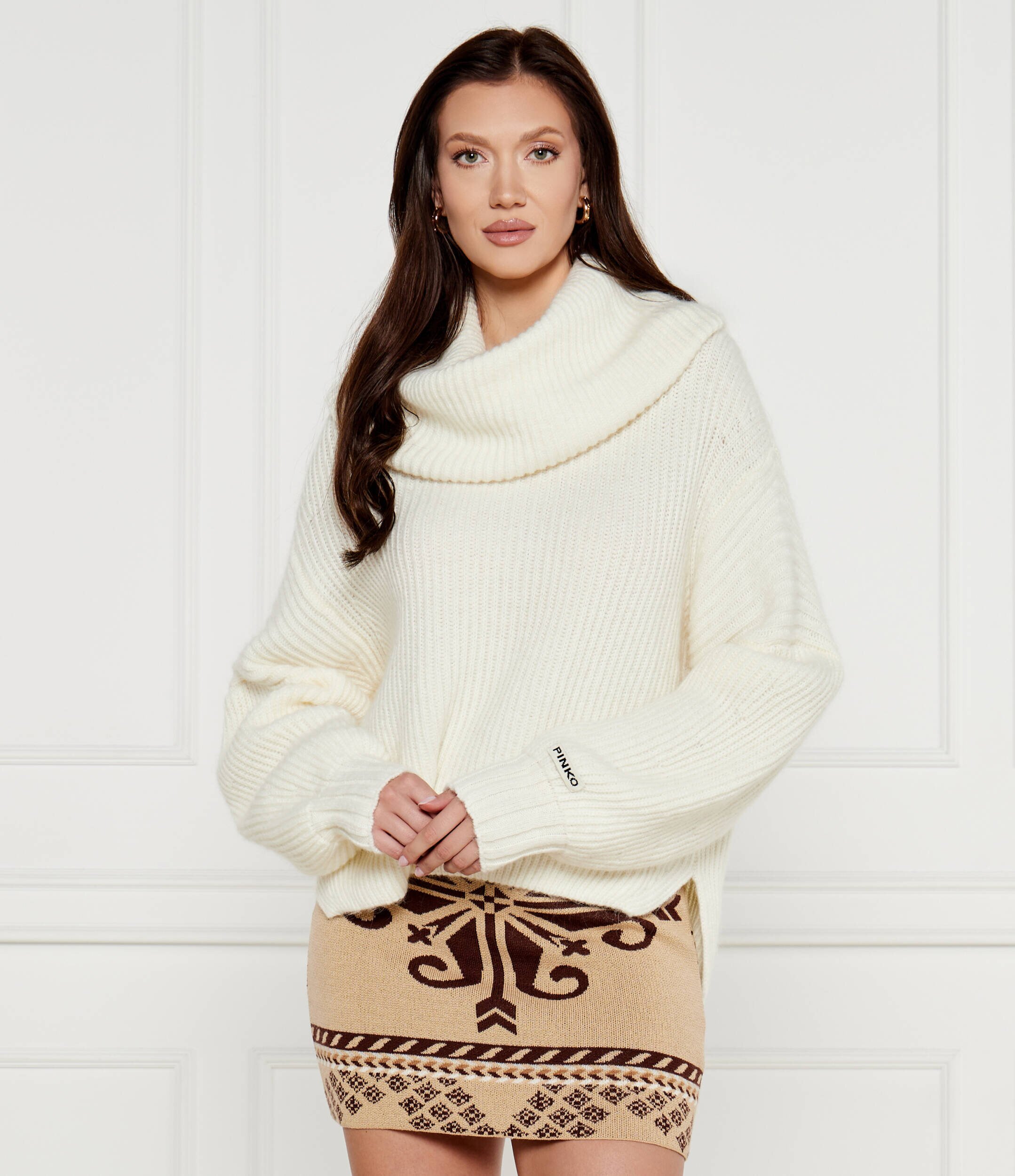 Pinko Pulover SPHYNX | Regular Fit cu adaos de lână