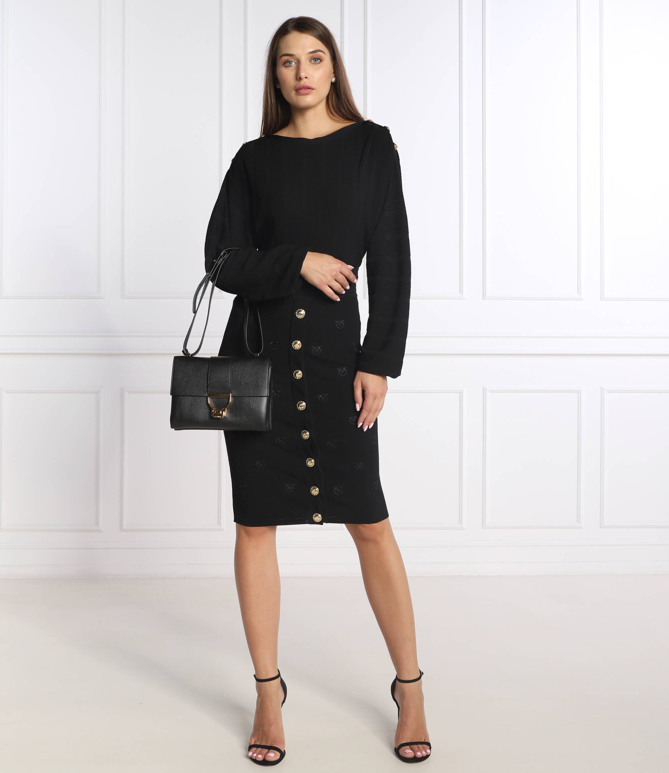 Pinko Pulover WINE | Cropped Fit