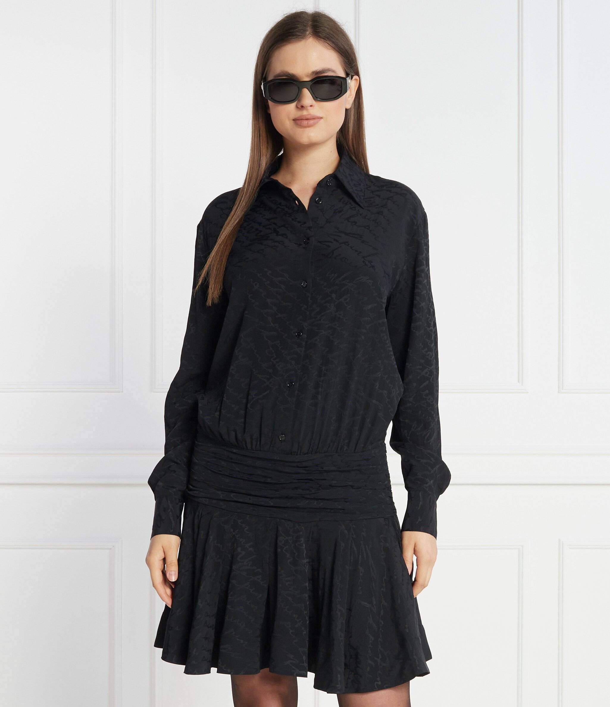 Pinko Rochie cu adaos de mătase