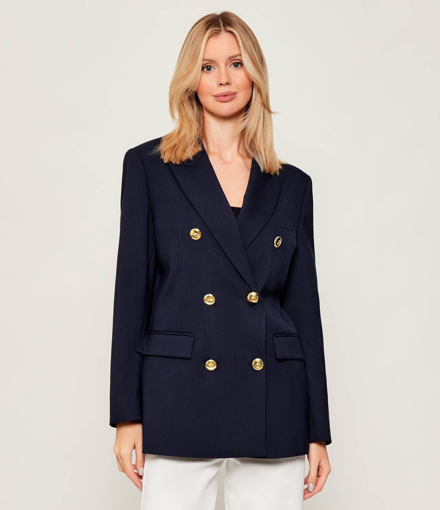 Pinko Sacou NEW GUINEA | Relaxed fit cu adaos de lână