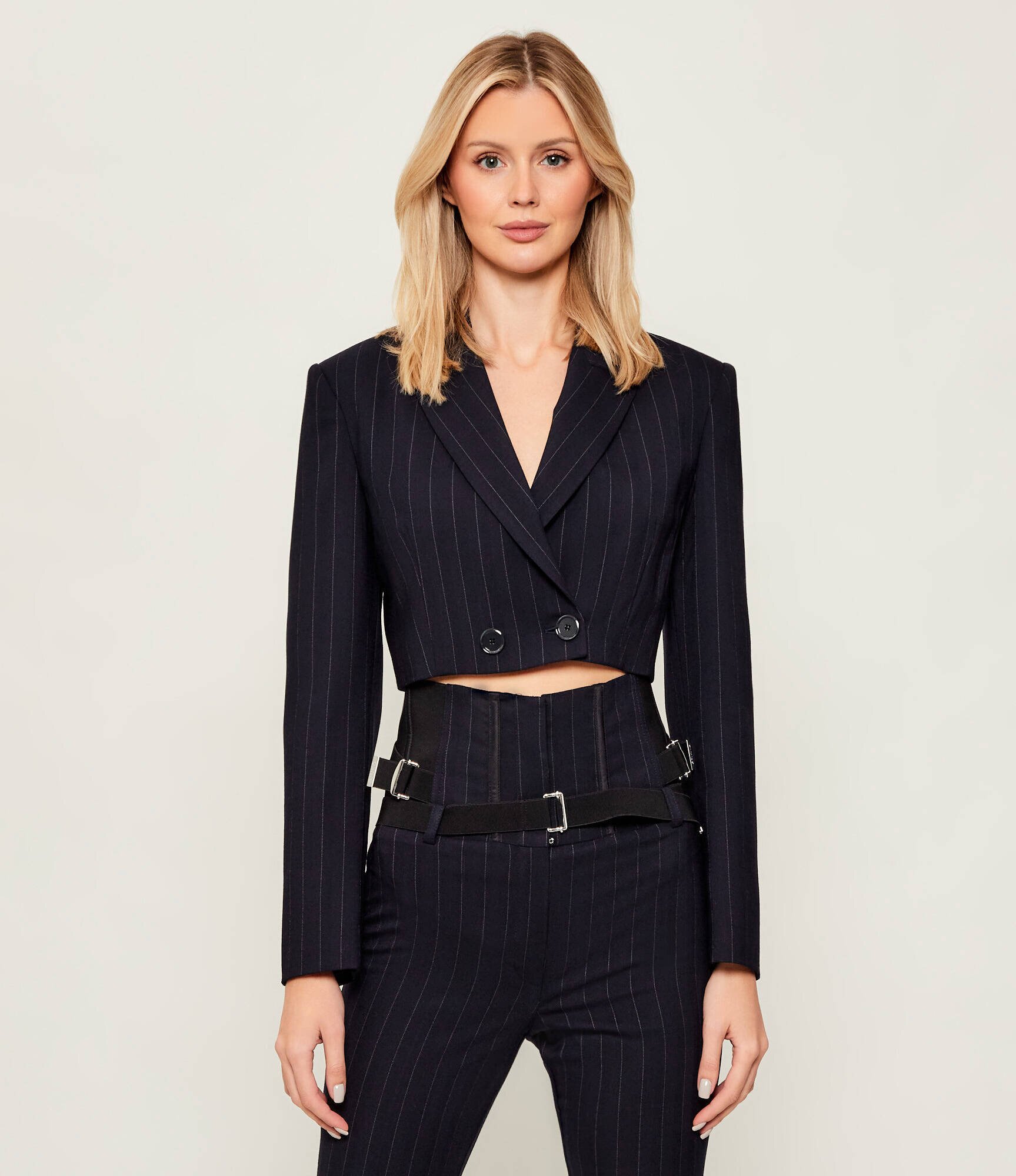 Pinko Sacou SCAMORZA | Cropped Fit cu adaos de lână
