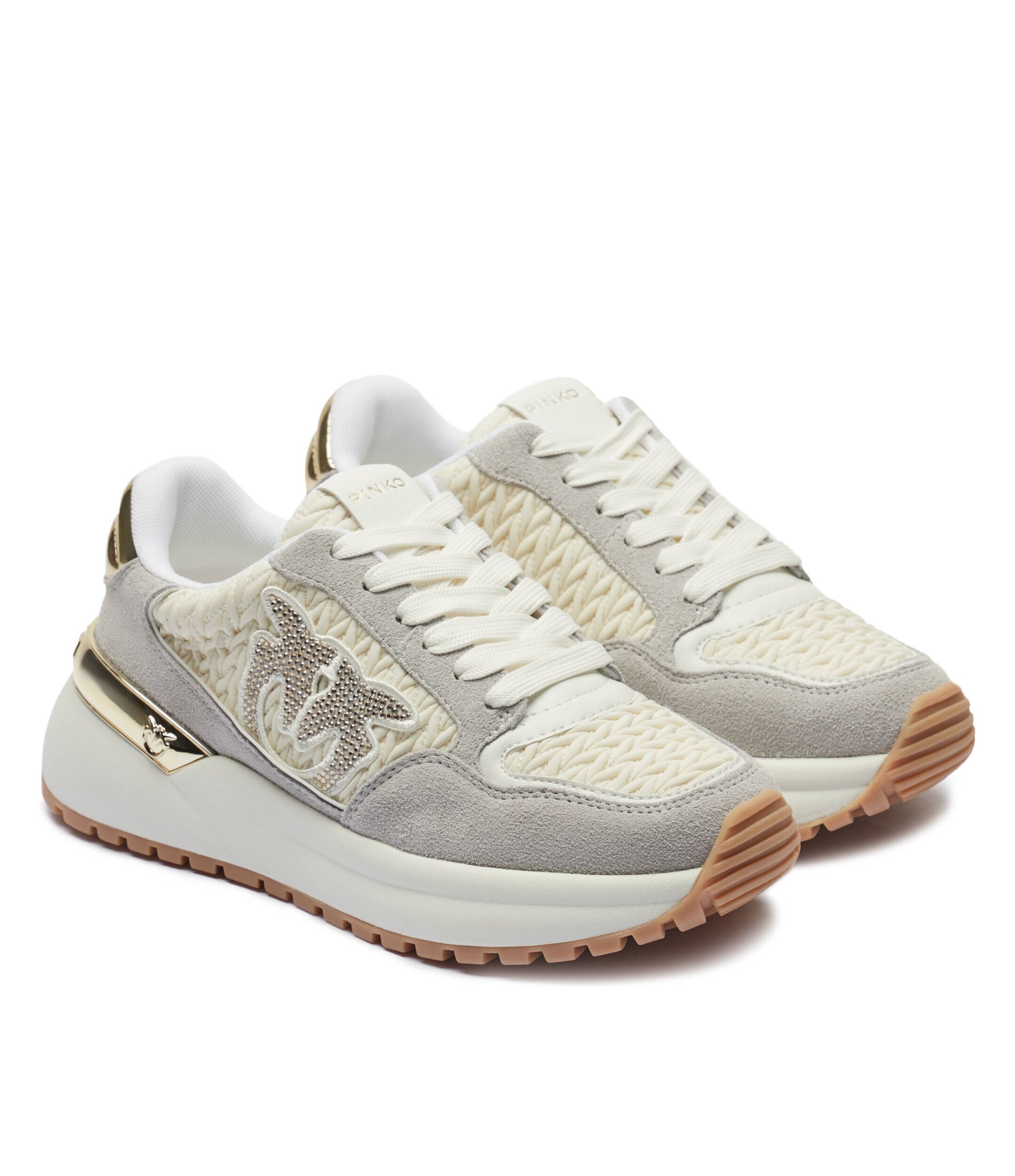 Pinko Sneakers Gem 07 | piele întoarsă