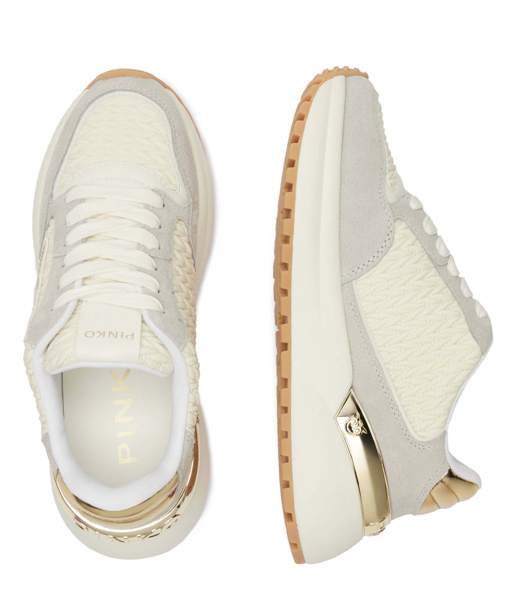 Pinko Sneakers Gem 07 | piele întoarsă