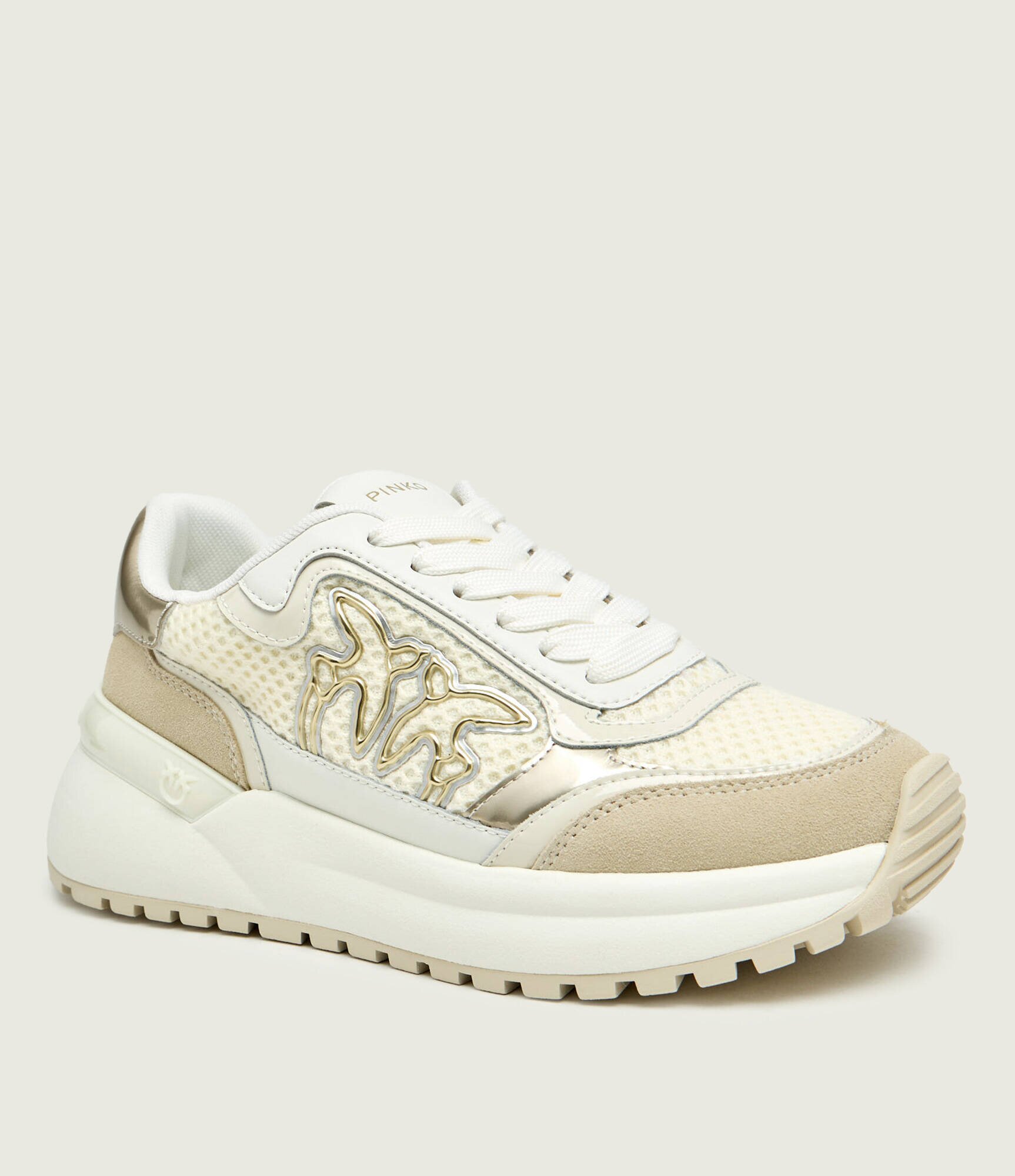 Pinko Sneakers GEM 11 | piele întoarsă