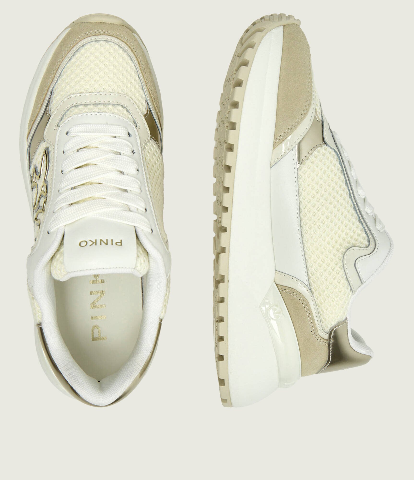 Pinko Sneakers GEM 11 | piele întoarsă