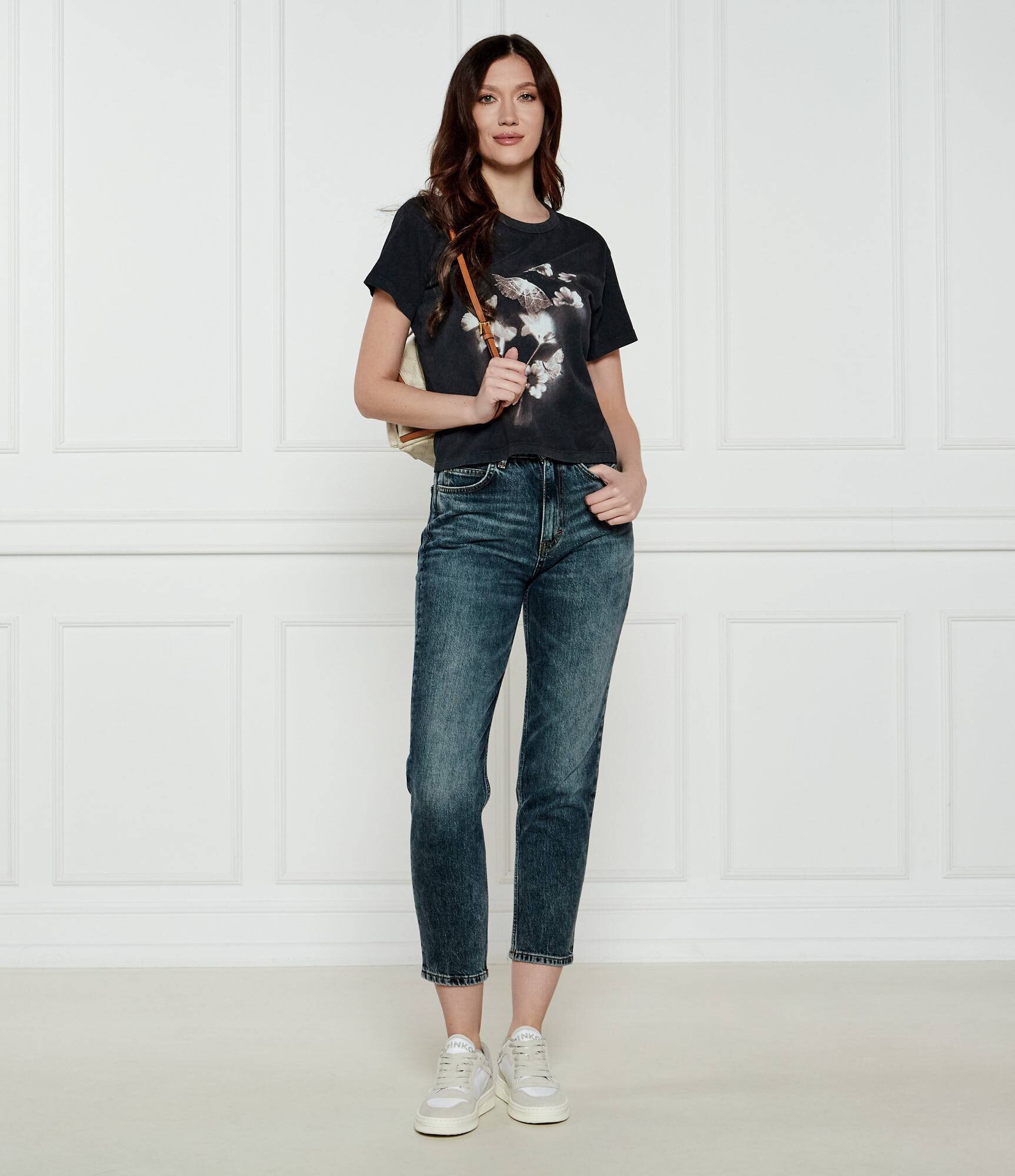 Pinko Sneakers Mandy 10 | piele întoarsă