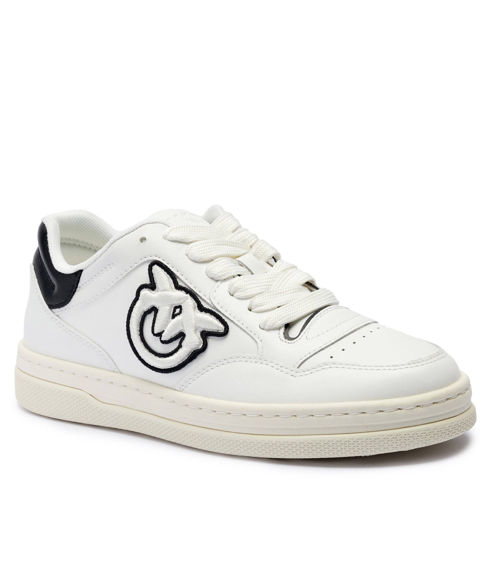 Pinko Sneakers Mandy 11 cu adaos de piele