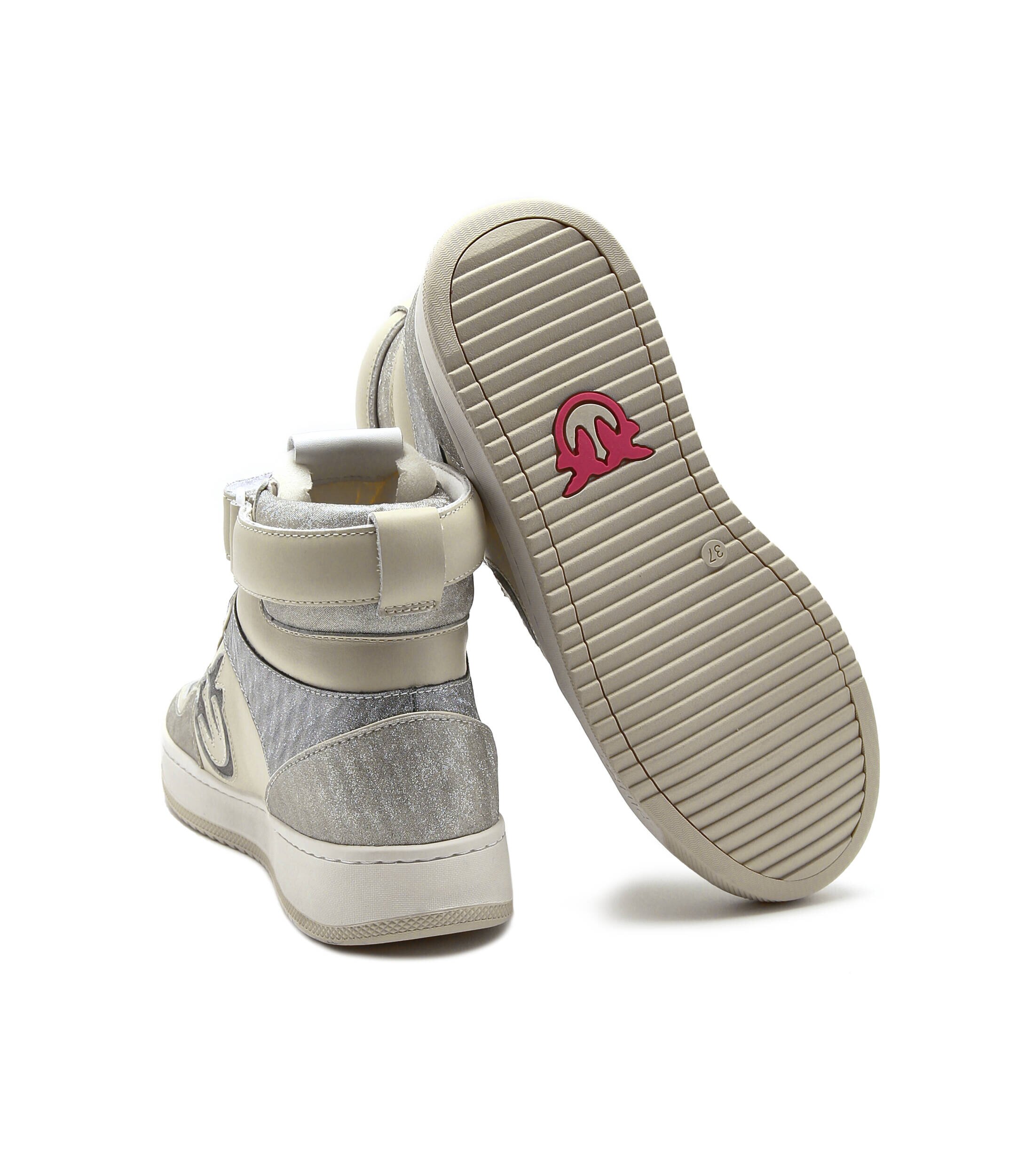 Pinko Sneakers Occitania cu adaos de piele