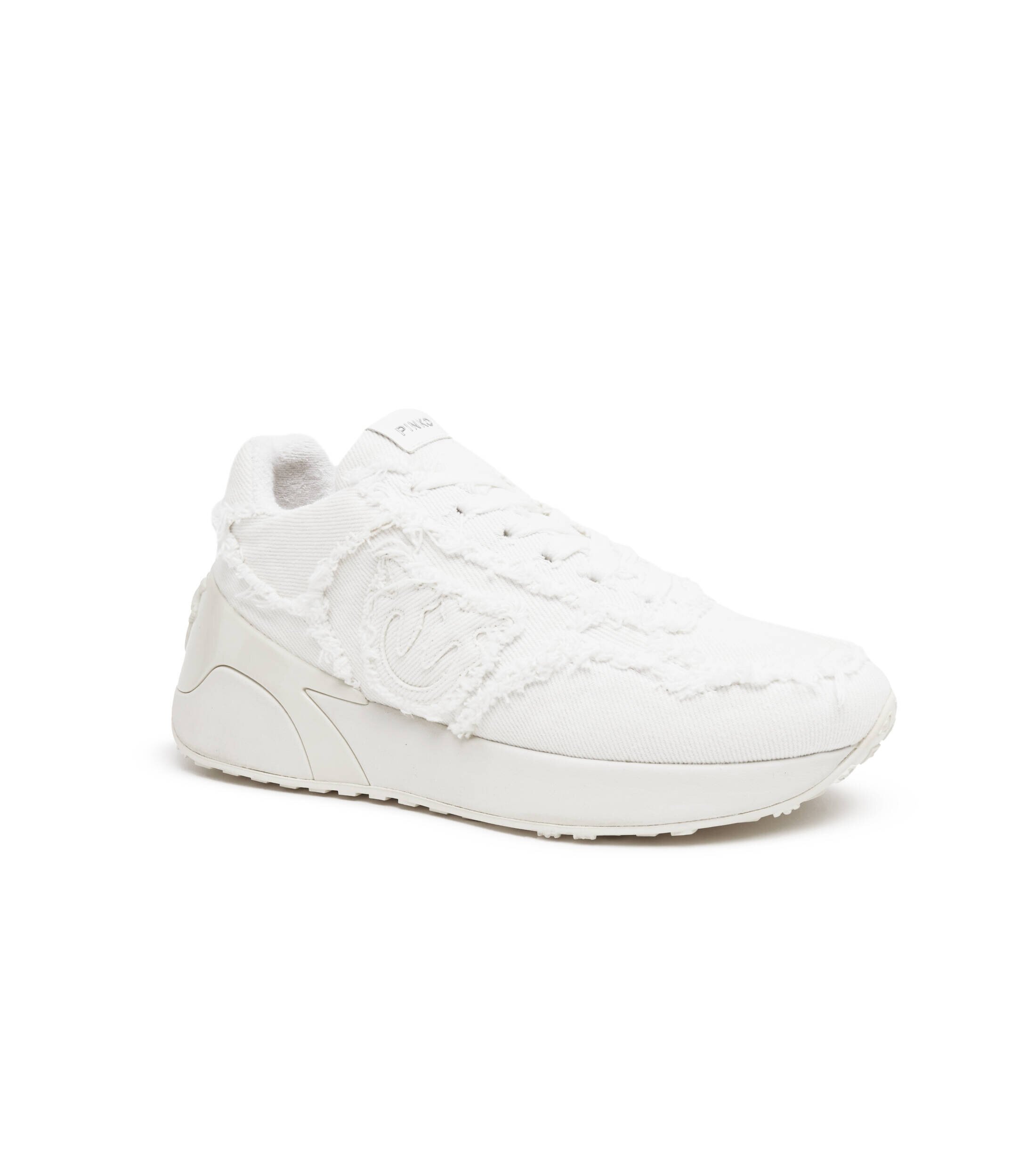 Pinko Sneakers Paulette cu adaos de piele