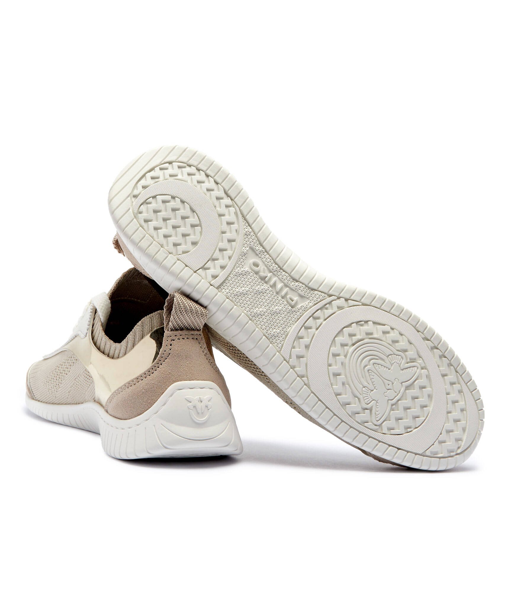 Pinko Sneakers Reby 03 cu adaos de piele