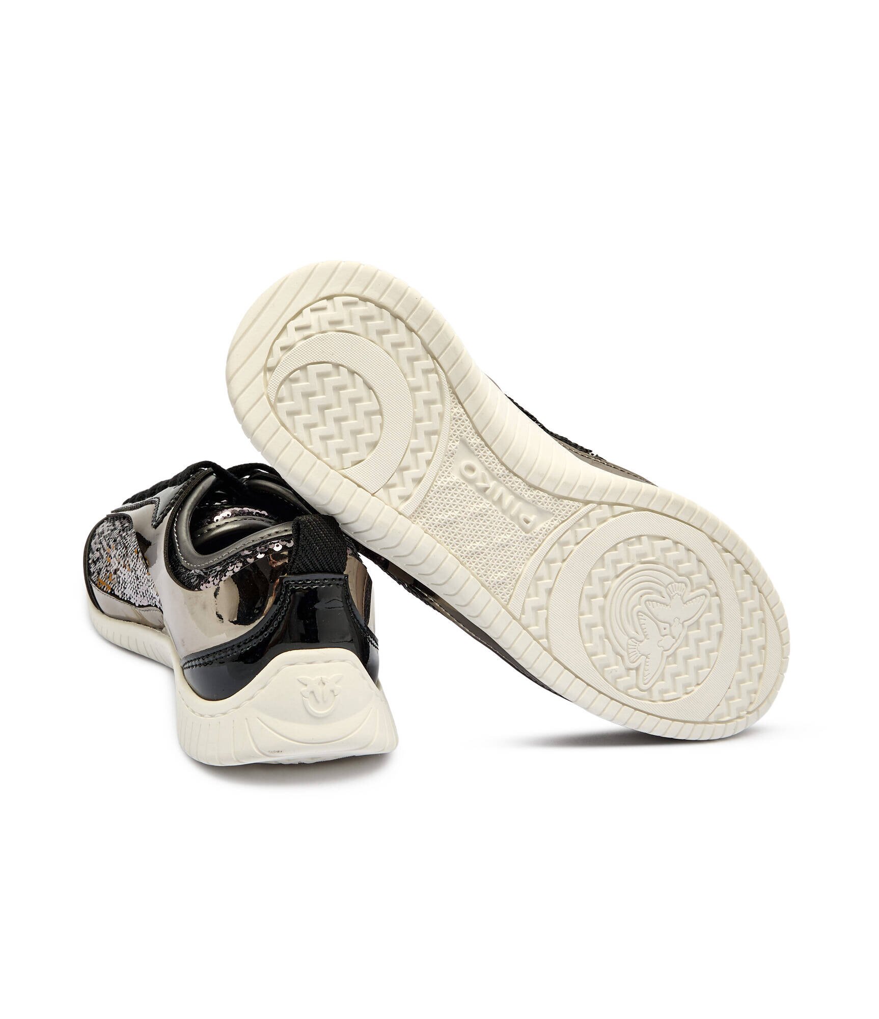 Pinko Sneakers Reby 10 cu adaos de piele