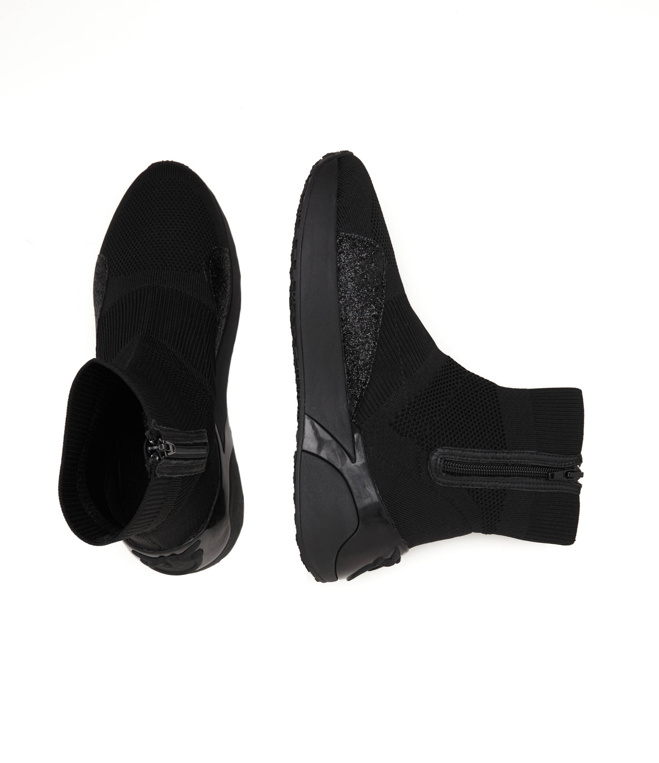 Pinko Sneakers Stockton cu adaos de piele