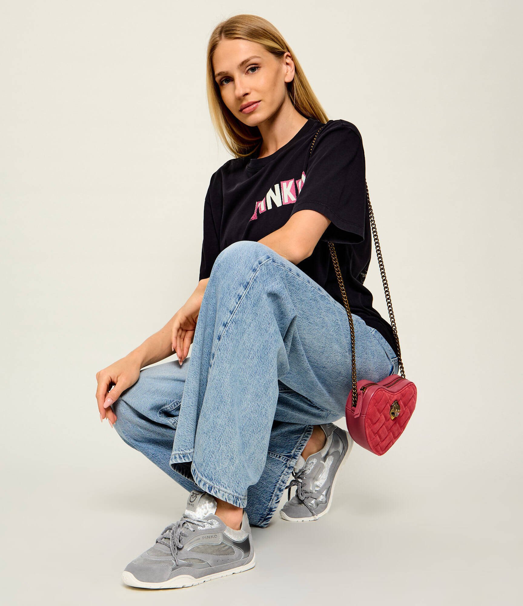 Pinko Sneakers Yulia 01 | piele întoarsă