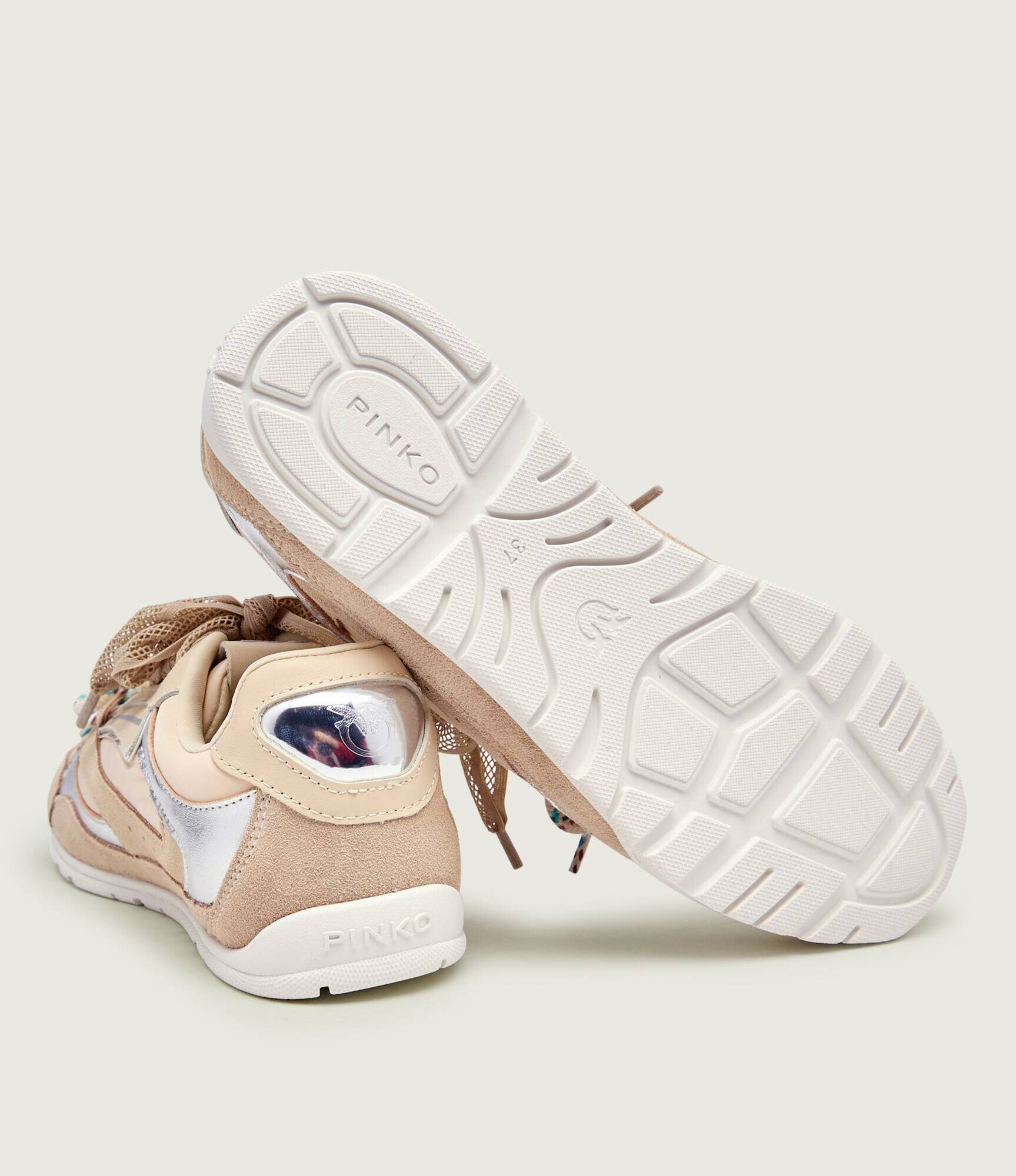 Pinko Sneakers YULIA 01 | piele întoarsă