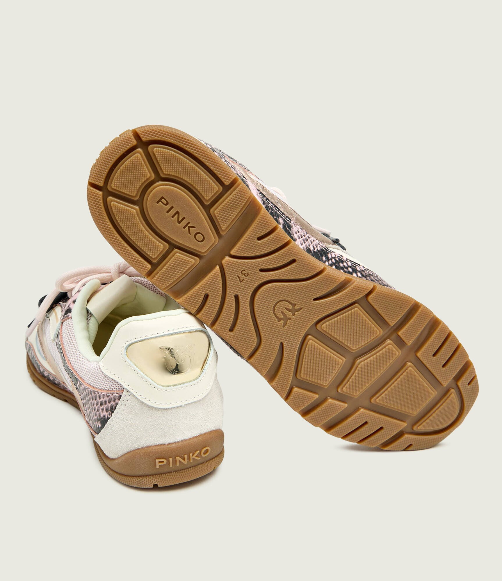 Pinko Teniși din piele YULIA 01 | piele întoarsă