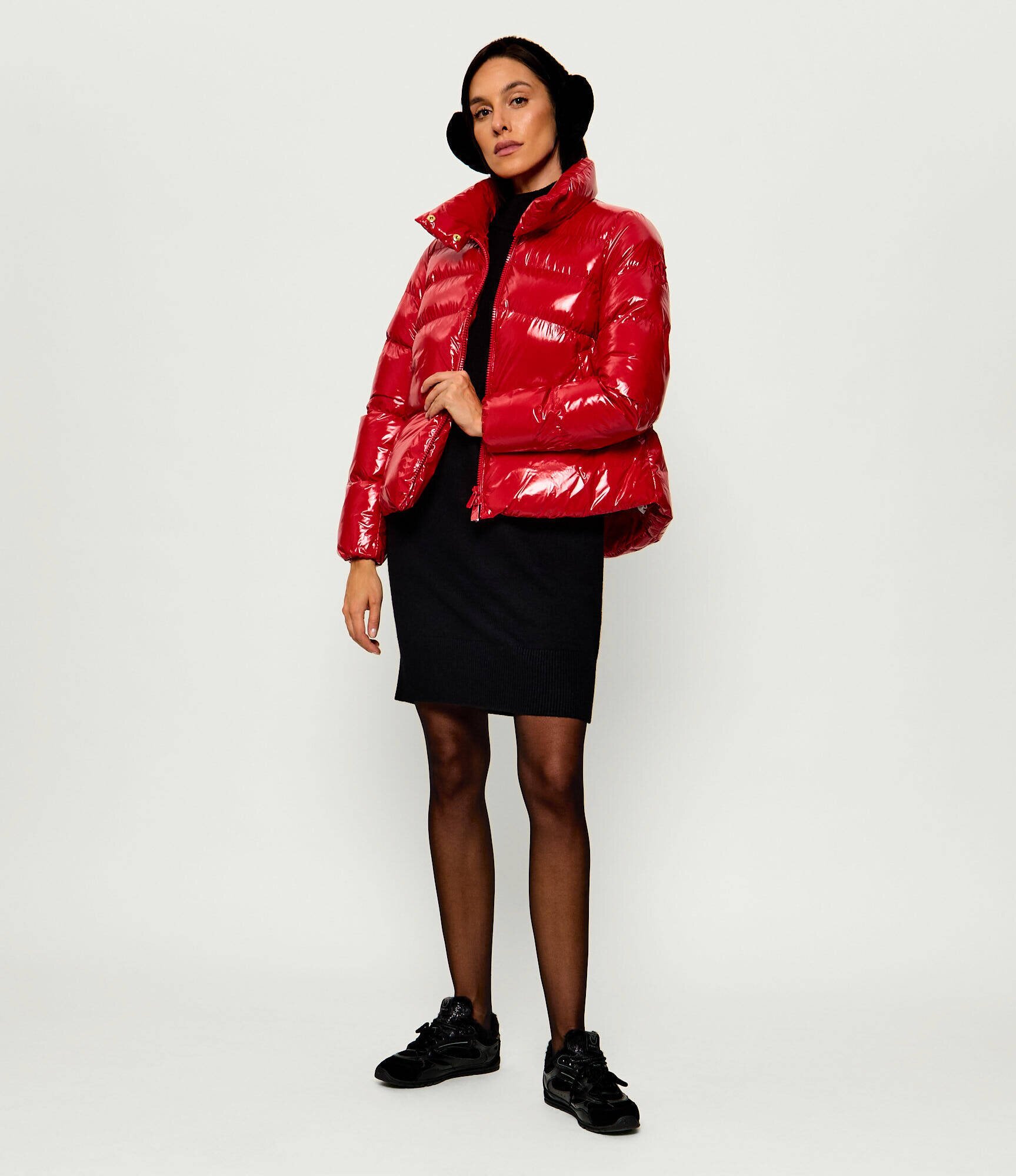 Pinko Teniși din piele Yulia 01 | shearling