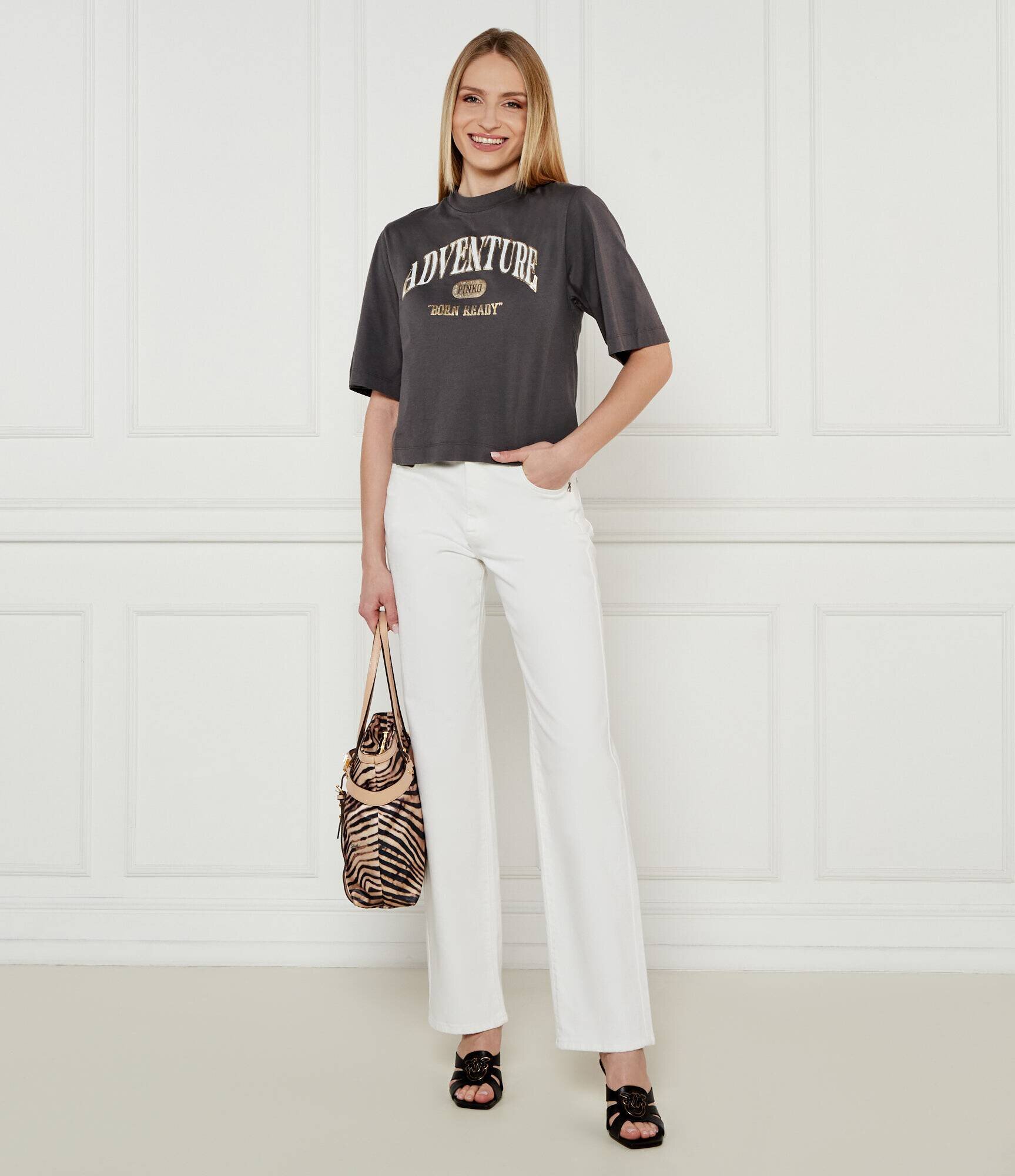 Pinko Tricou Adventure | Loose fit