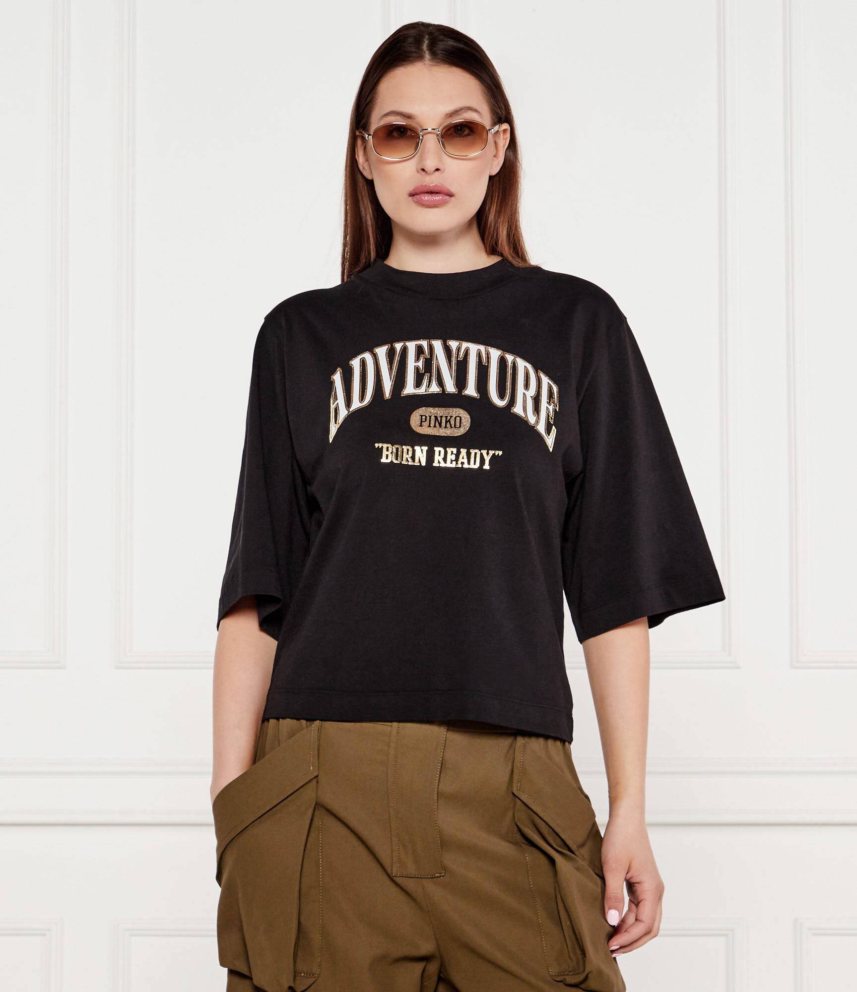 Pinko Tricou Adventure | Loose fit
