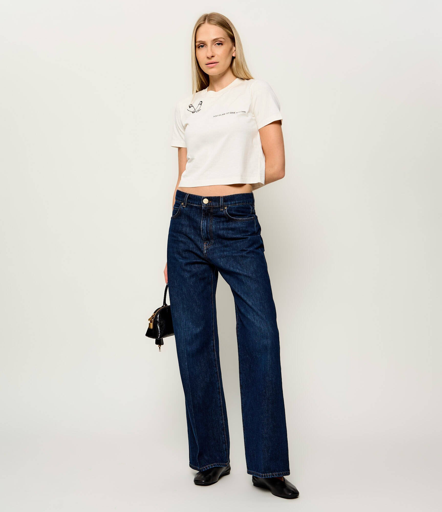 Pinko Tricou Lucrino | Cropped Fit