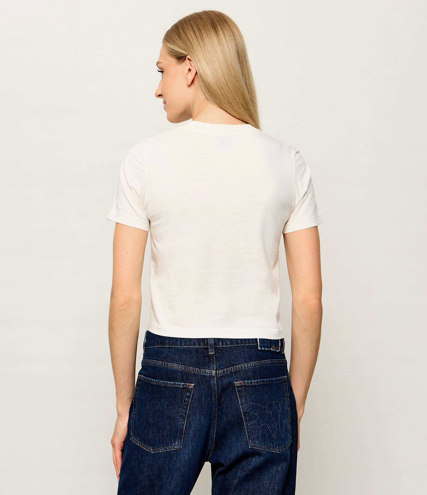 Pinko Tricou Lucrino | Cropped Fit