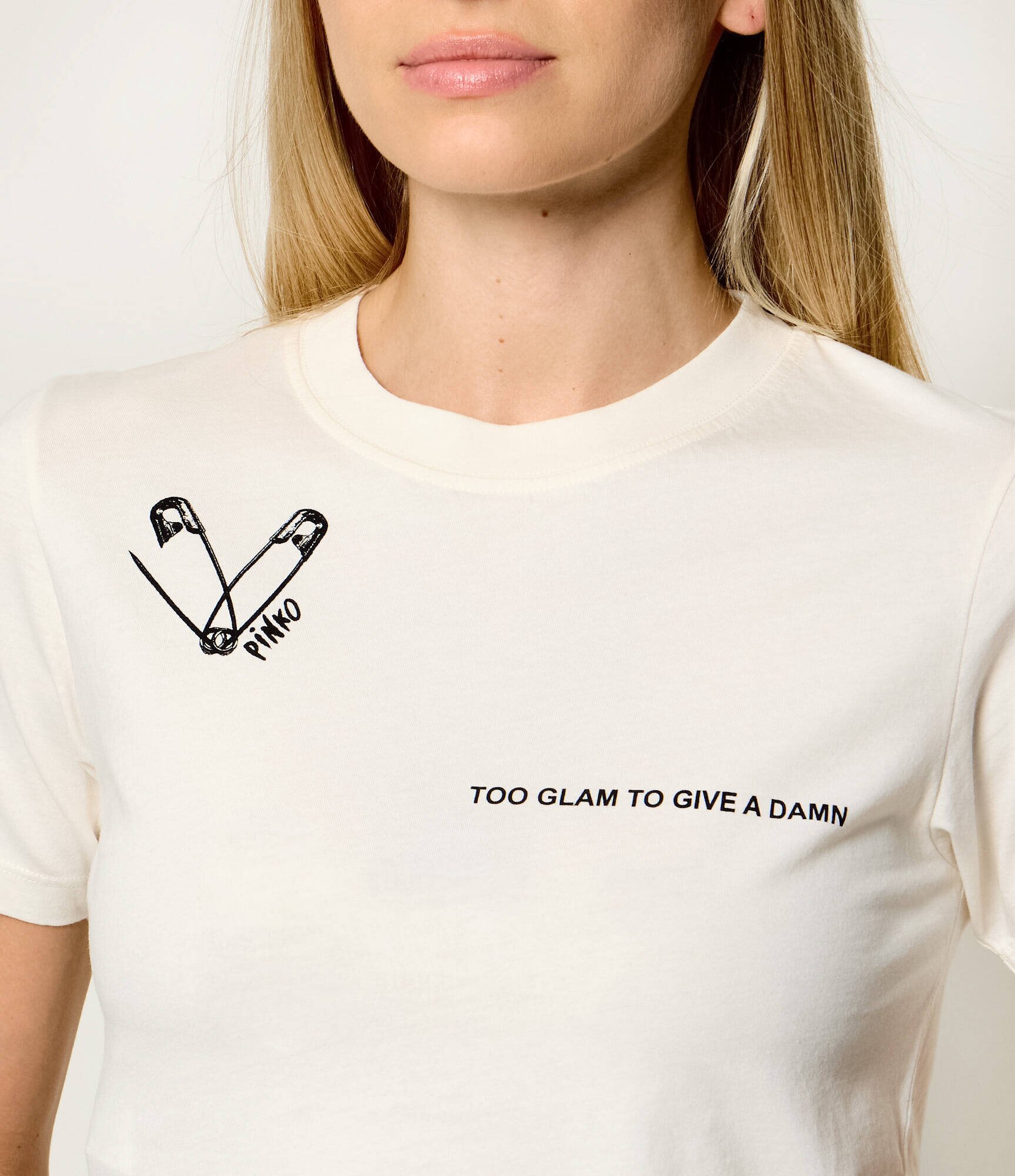 Pinko Tricou Lucrino | Cropped Fit