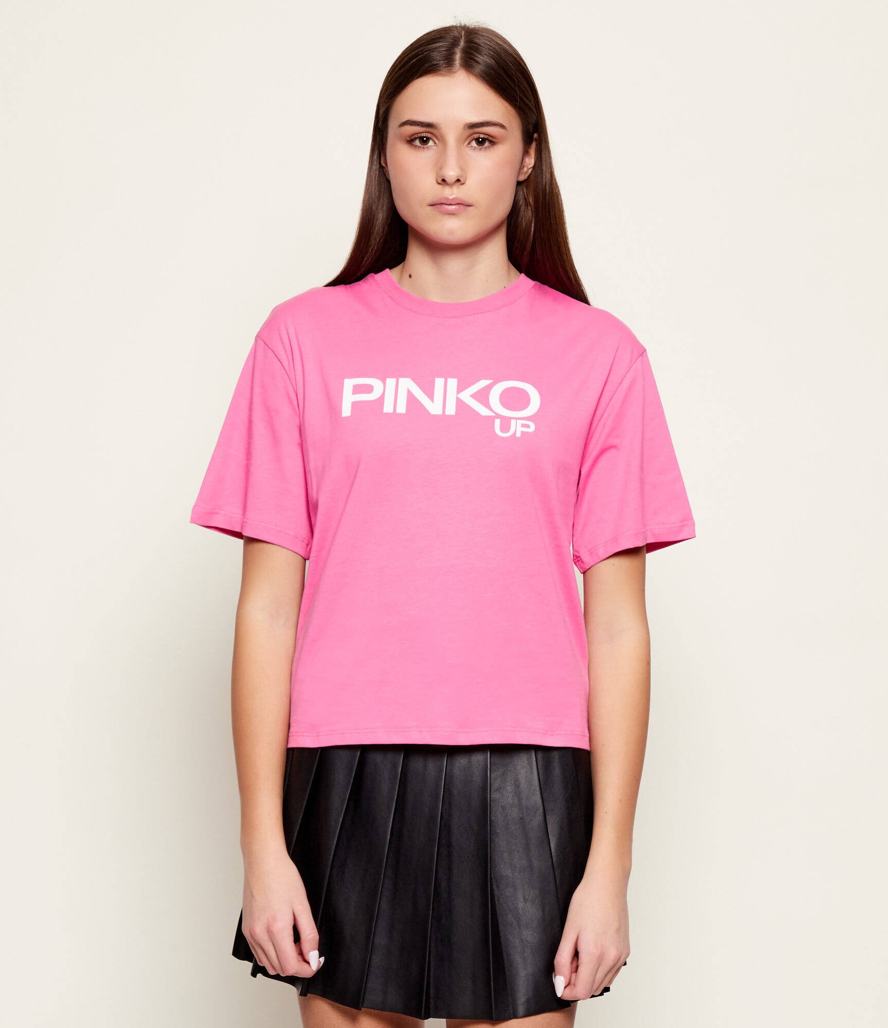 Pinko UP Tricou JERSEY | Cropped Fit