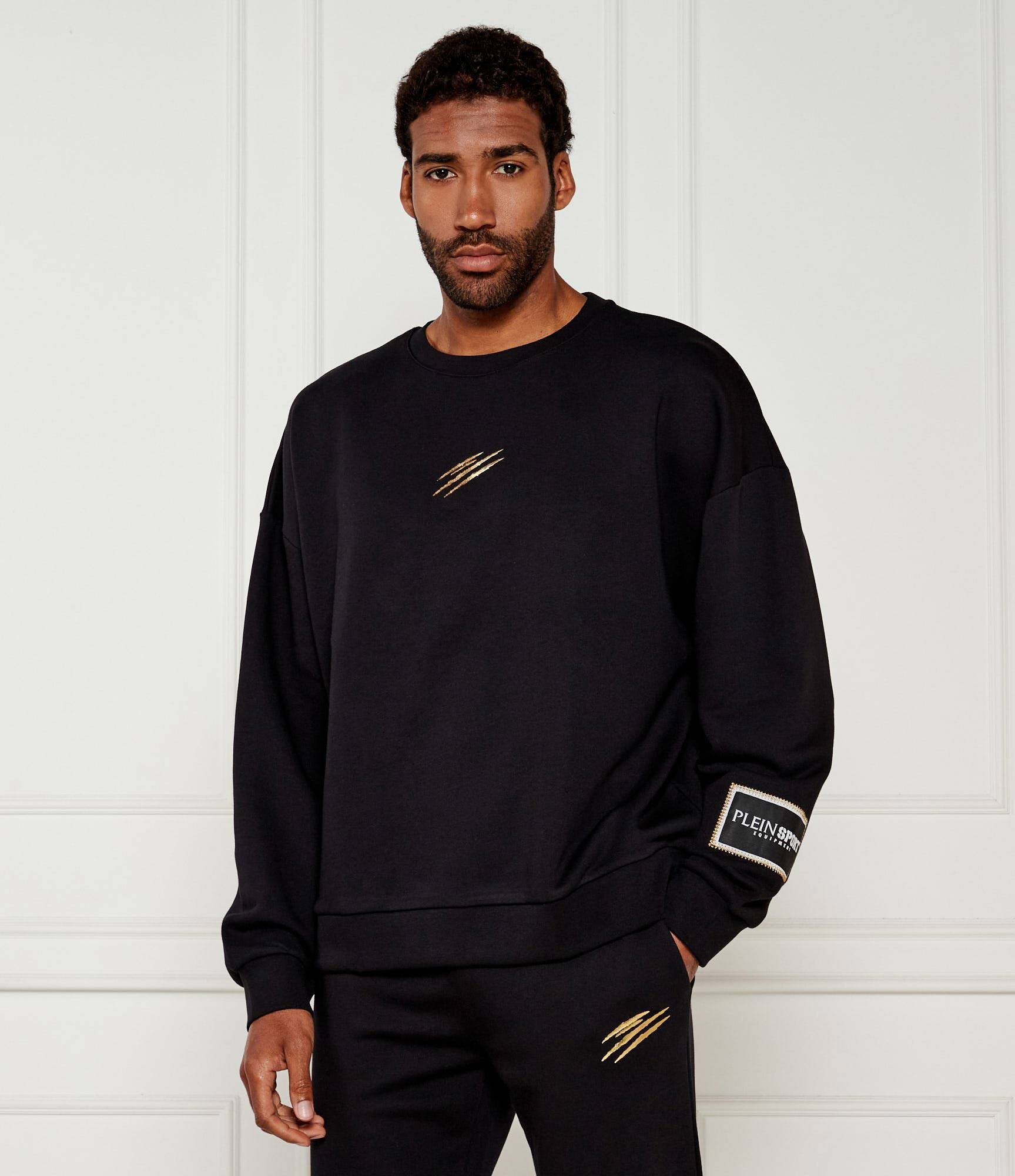 Plein Sport Hanorac Label | Relaxed fit