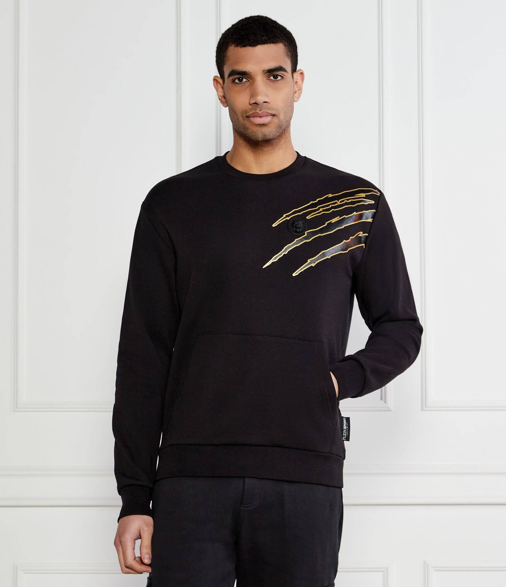 Plein Sport Hanorac LS Lamina Scratch | Regular Fit