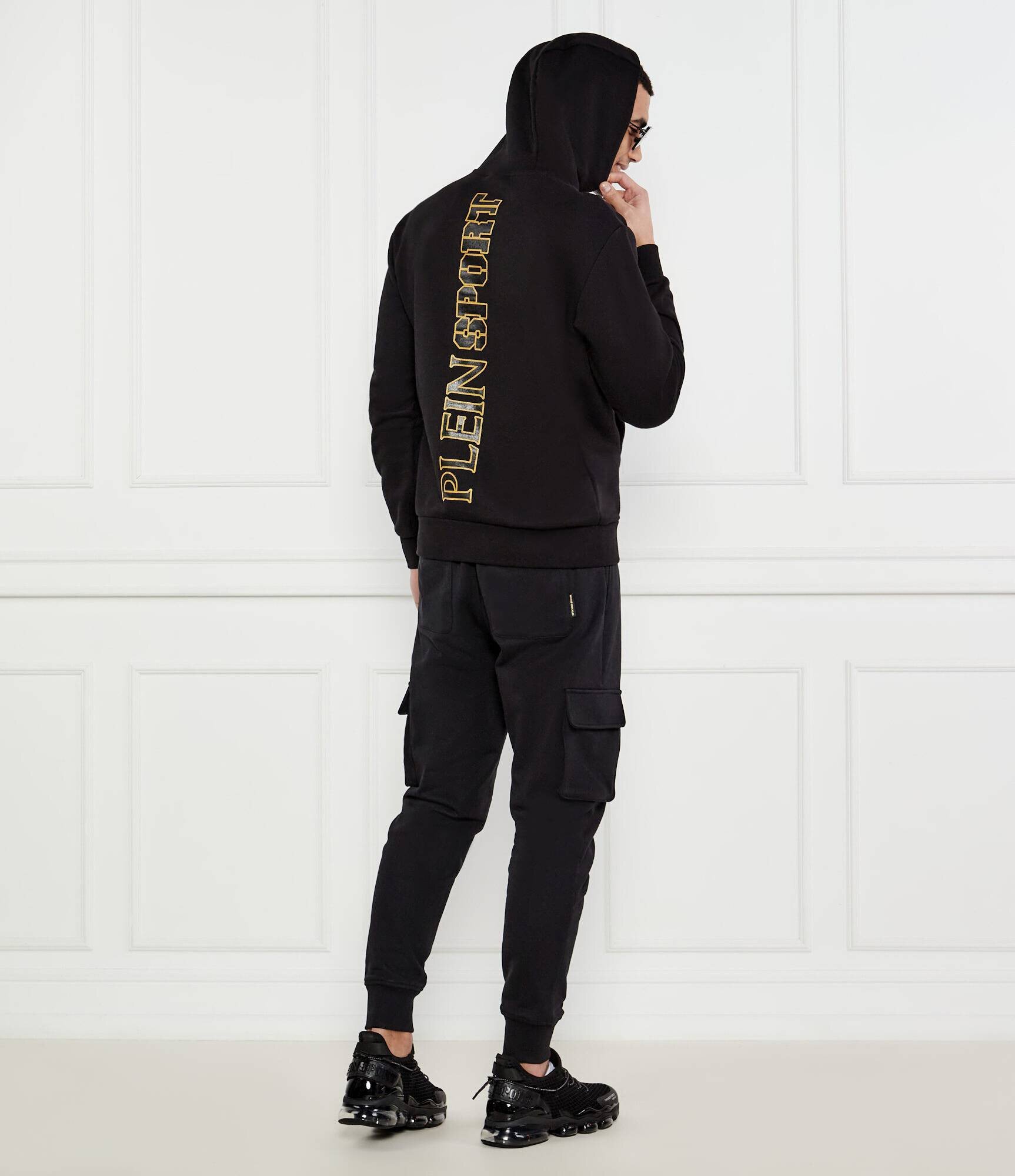 Plein Sport Hanorac LS Lamina Scratch | Relaxed fit