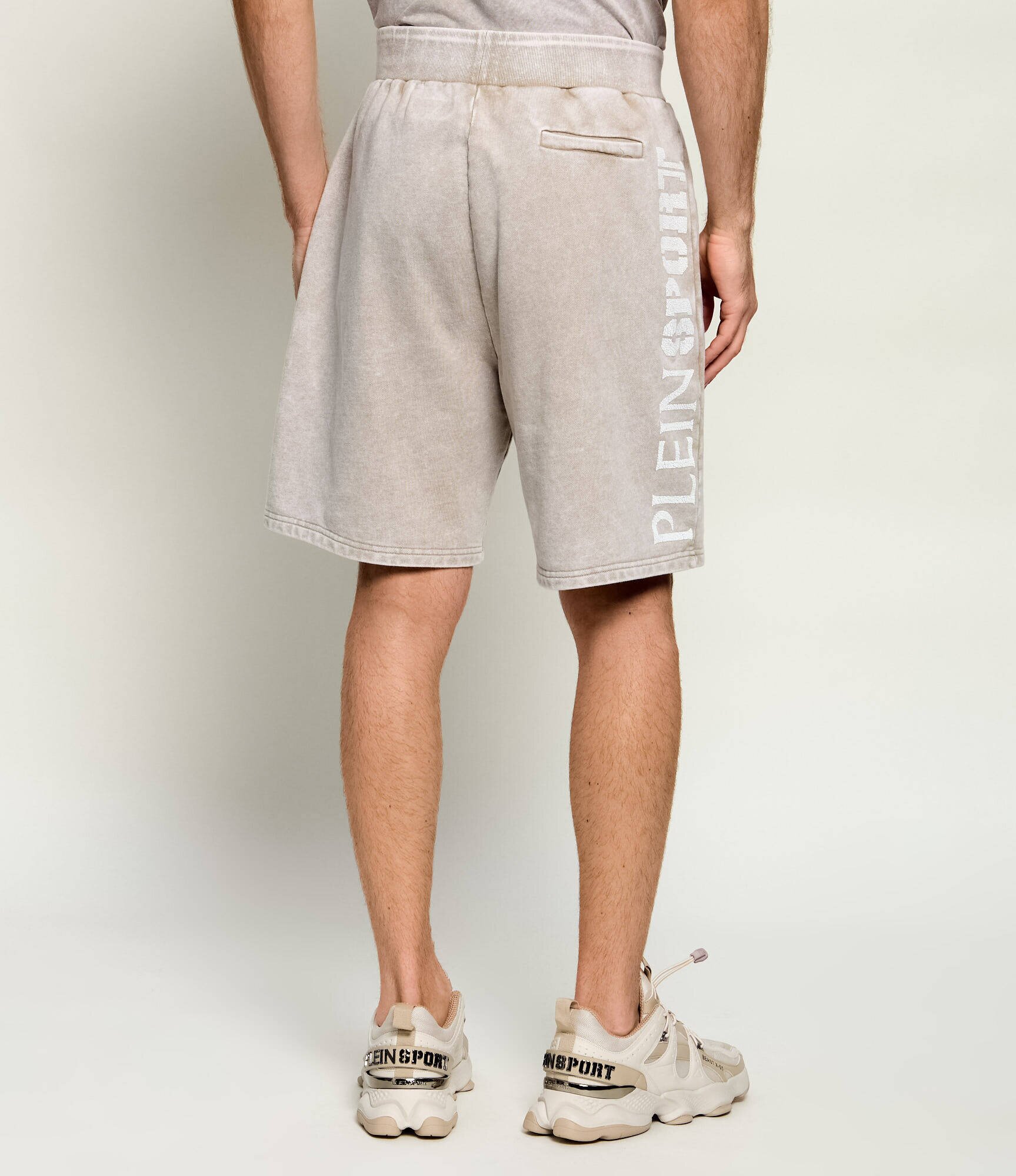 Plein Sport Pantaloni scurți Crackle Scratch | Loose fit