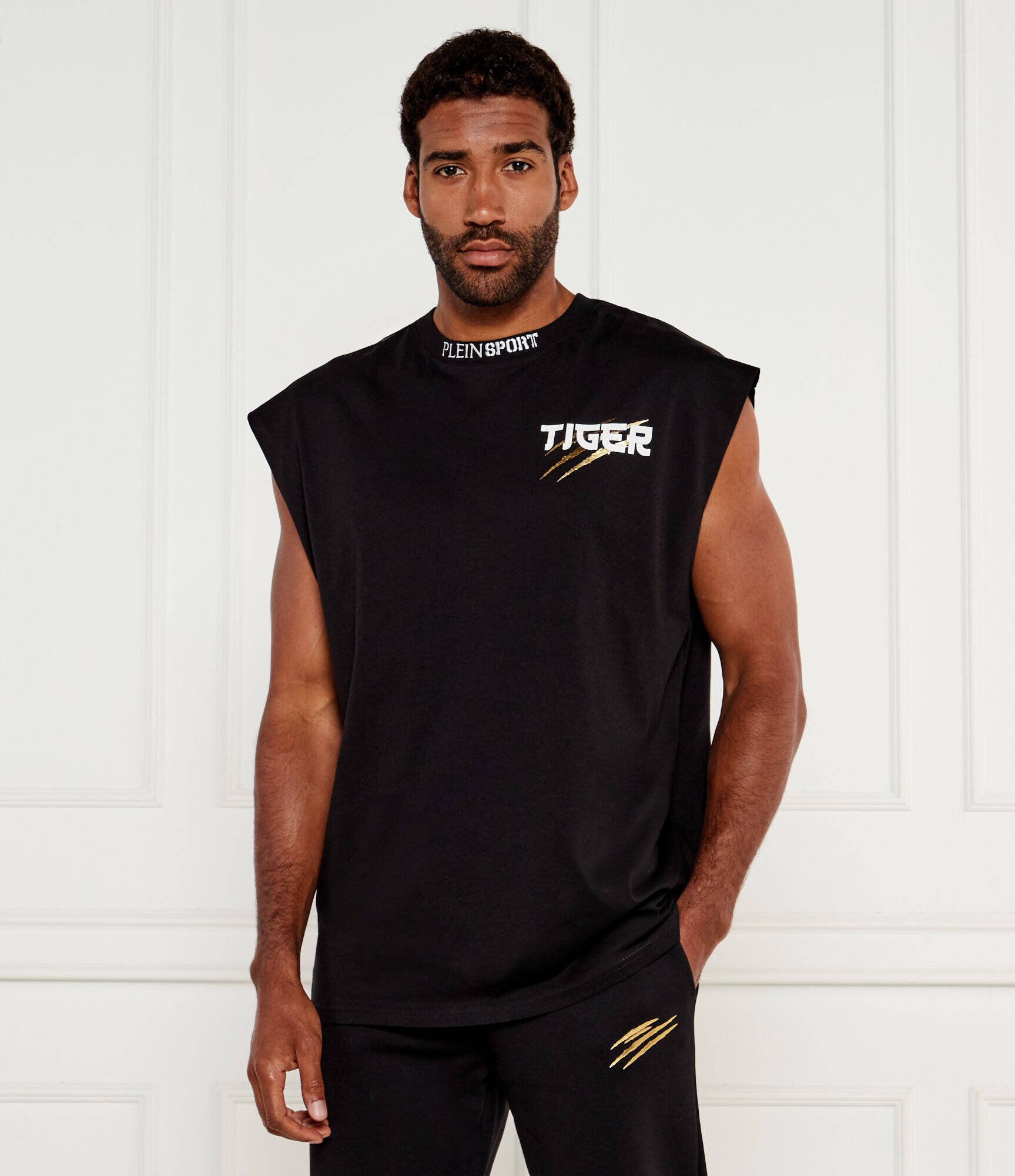 Plein Sport Tank top Tiger Tokyo | Regular Fit