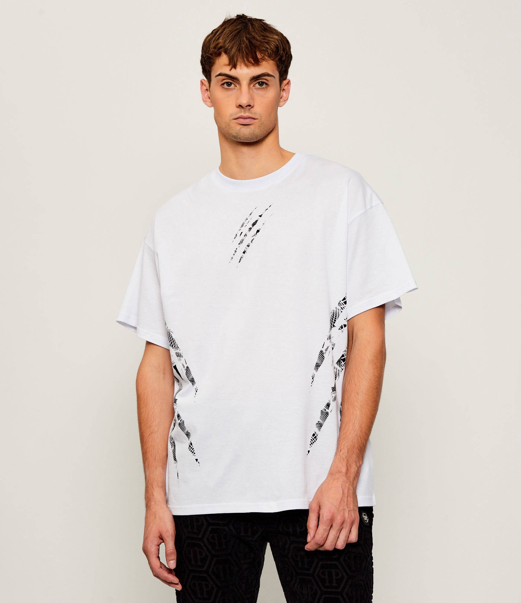 Plein Sport Tricou body Lines | Loose fit
