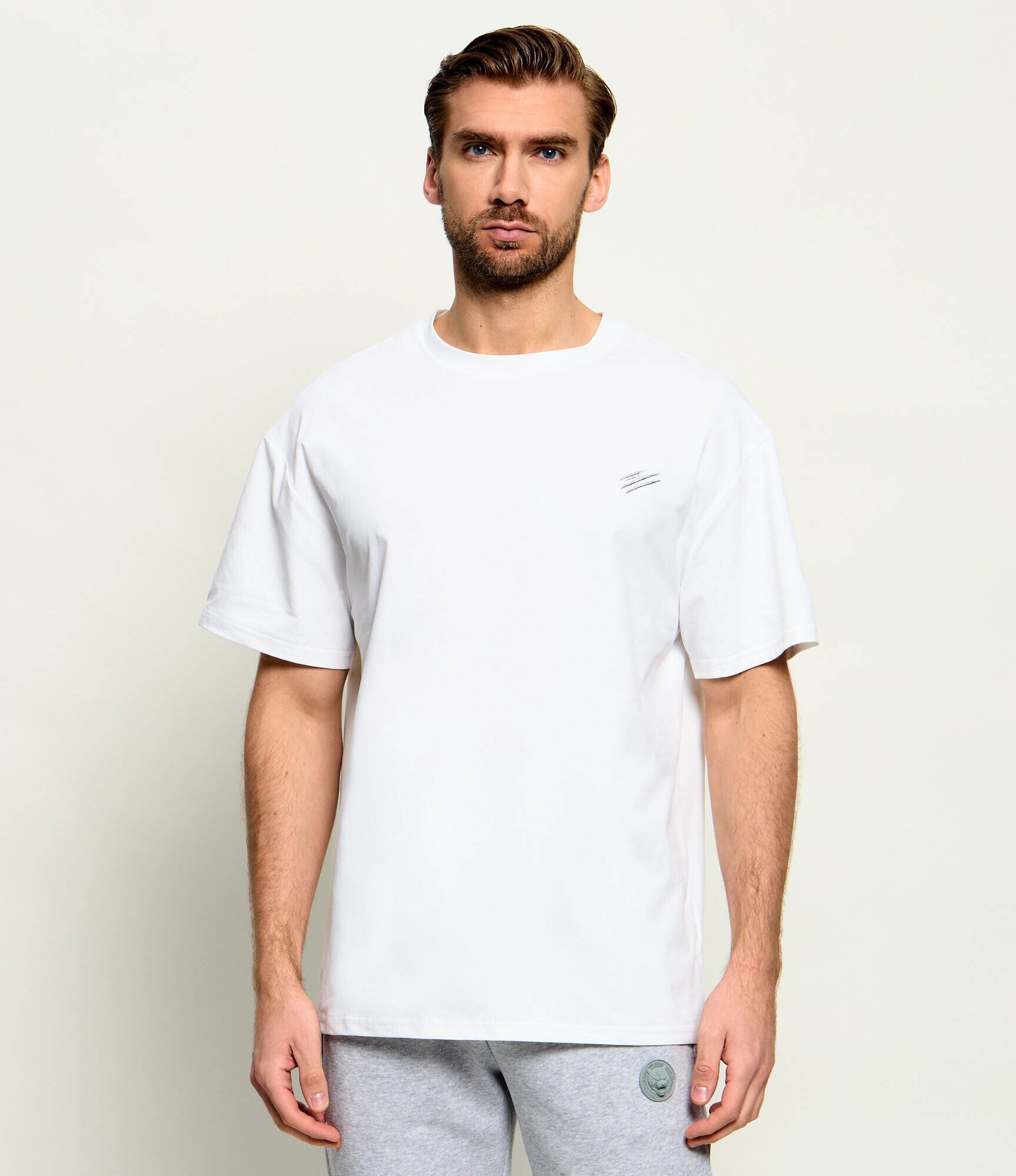 Plein Sport Tricou Chrome Scratch | Loose fit