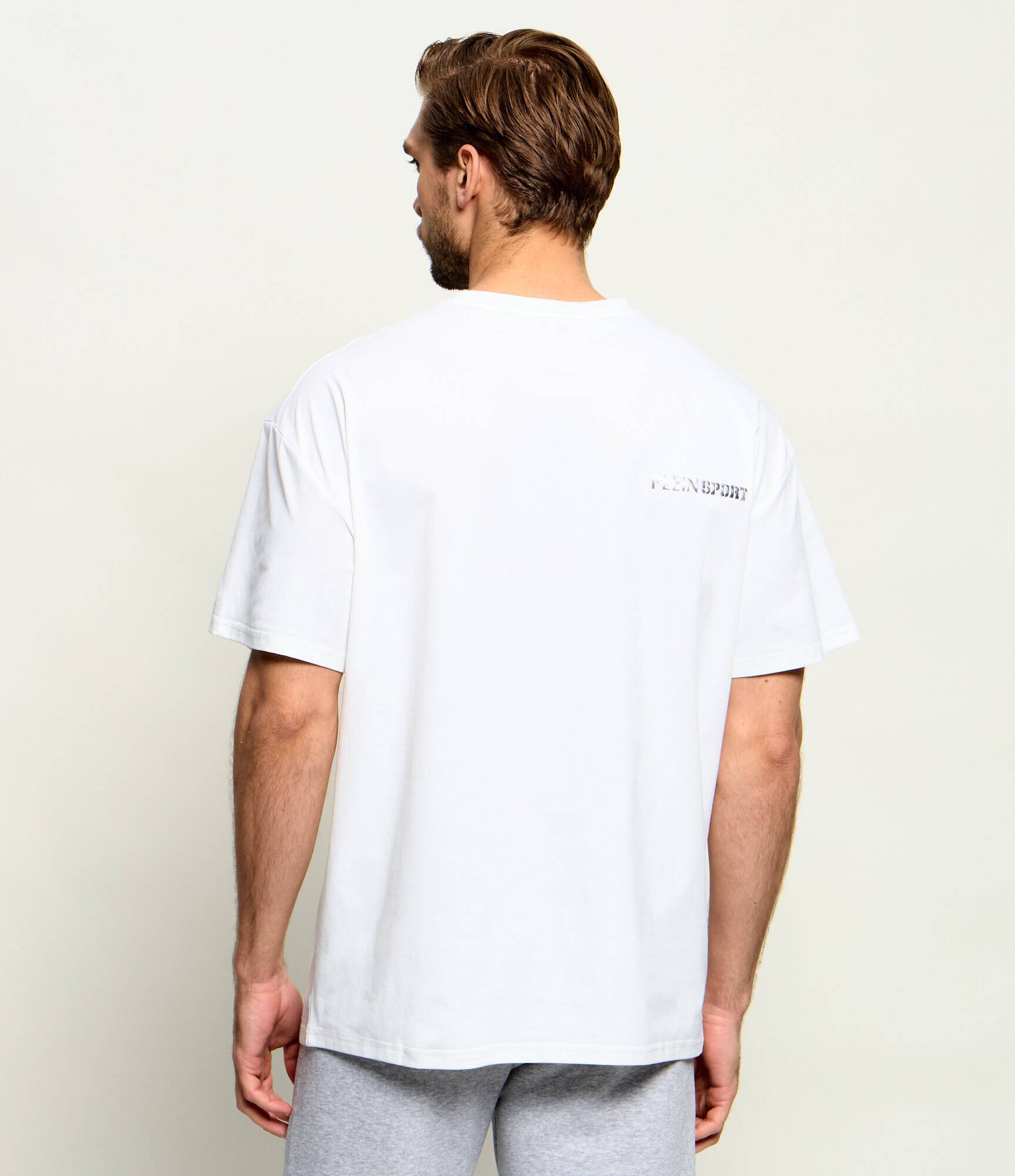 Plein Sport Tricou Chrome Scratch | Loose fit