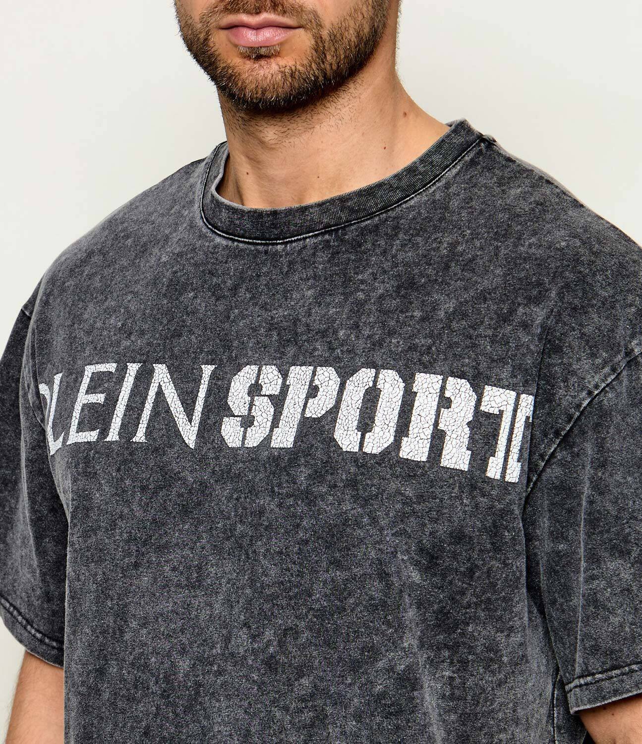 Plein Sport Tricou Crackle Scratch | Relaxed fit