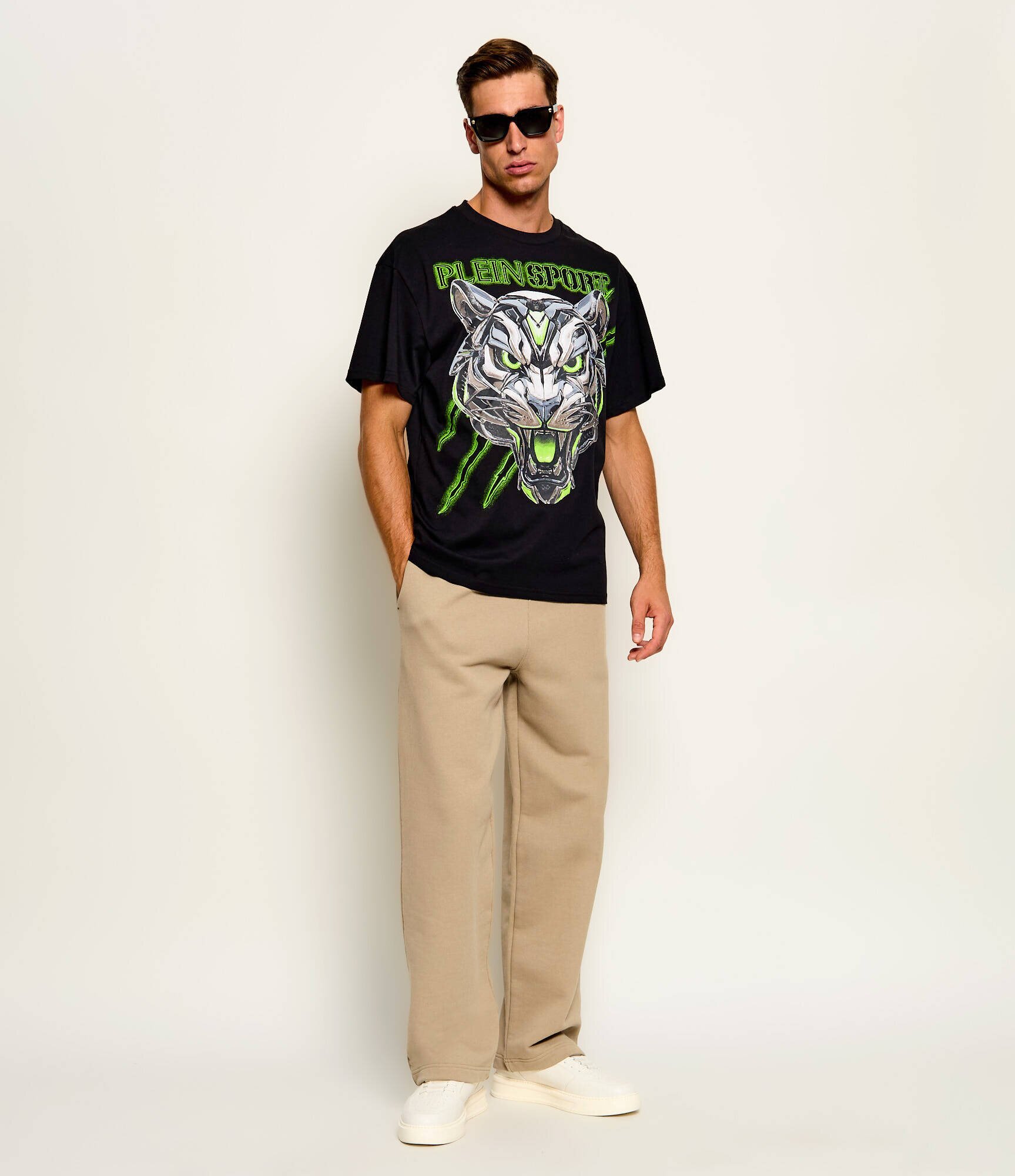 Plein Sport Tricou Fluo Tiger | regular fit